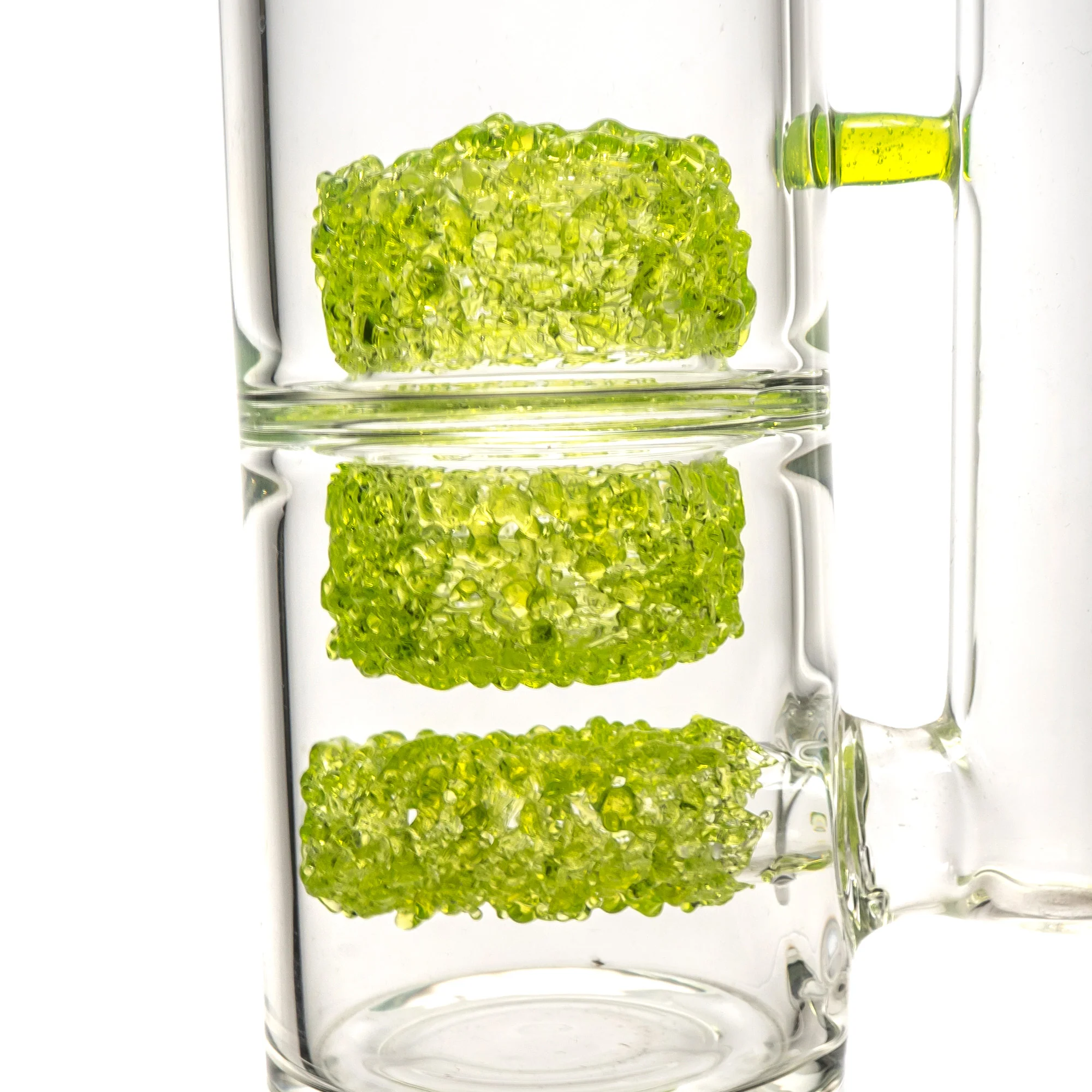 Envy Glass - Double Pop Rock Inline Tube - Slyme - Image 3