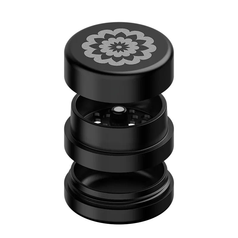 Flower Mill - Next Gen Standard Grinder - 2.0" - Black - Image 2