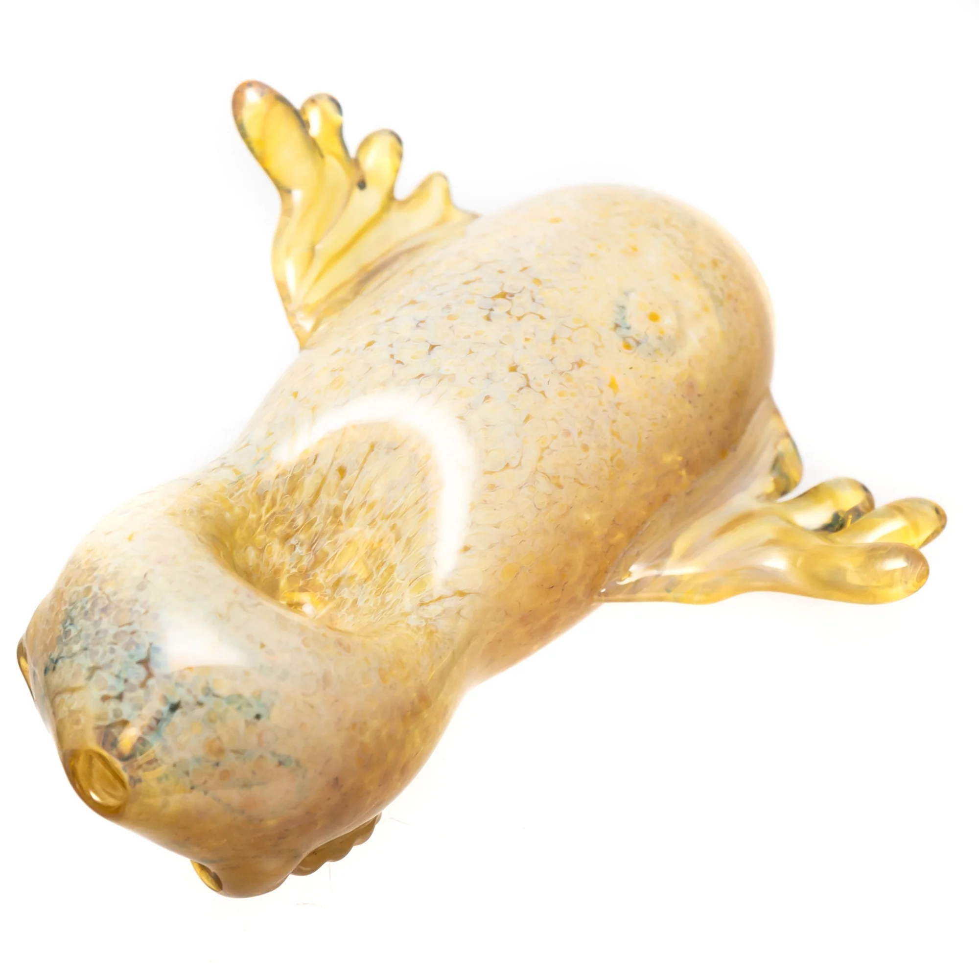 Four Winds Flameworks - Hooter Hand Pipe - Fume Frit - Image 3