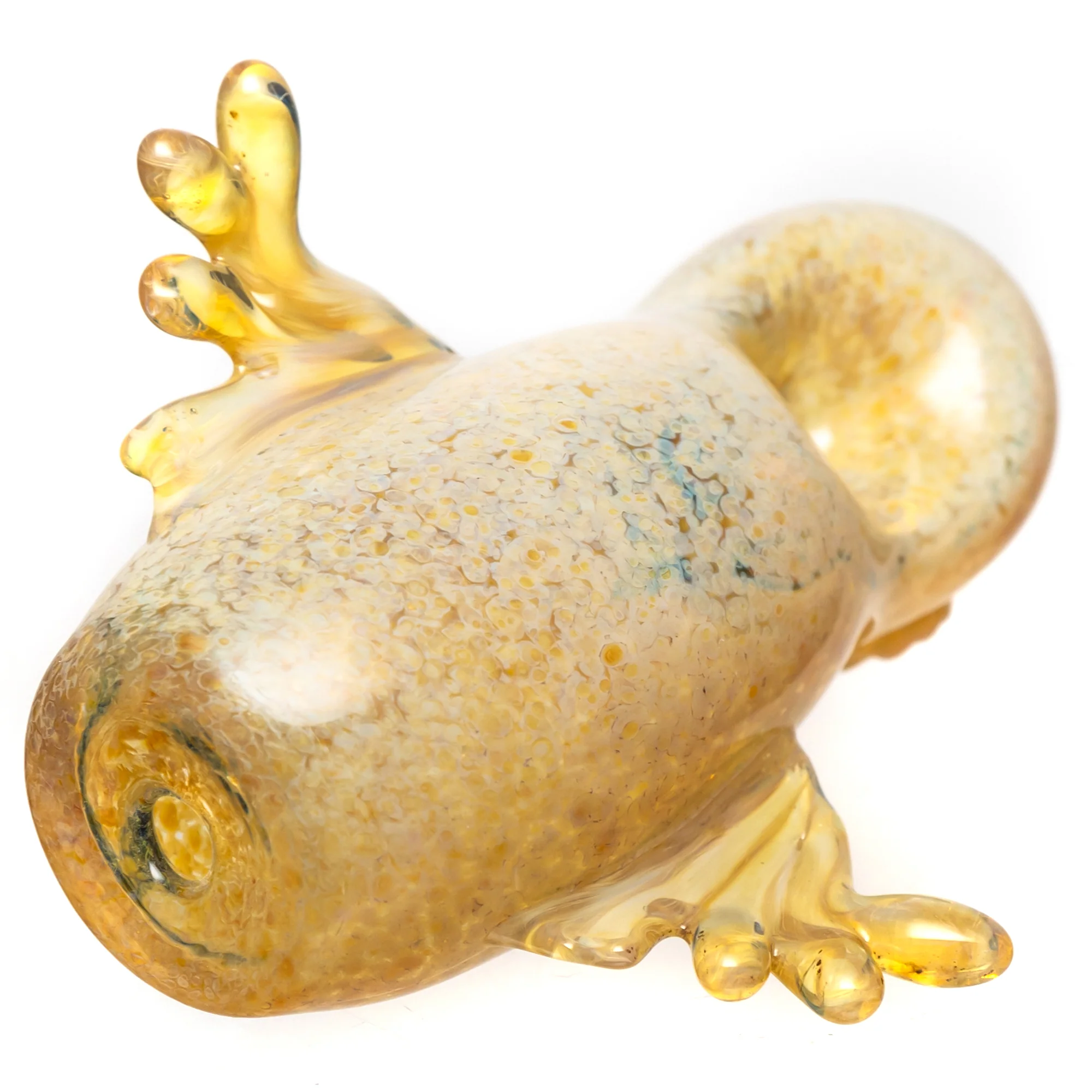 Four Winds Flameworks - Hooter Hand Pipe - Fume Frit - Image 4