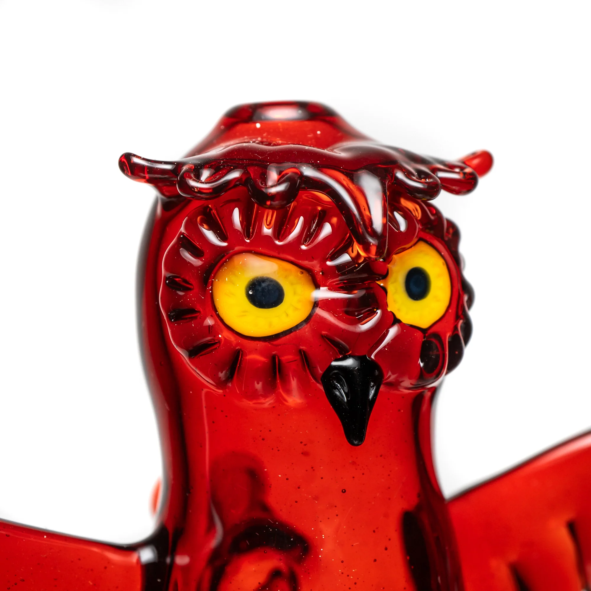 Four Winds Flameworks - Monochrome Owl Rig - Ruby Slippers - Image 5