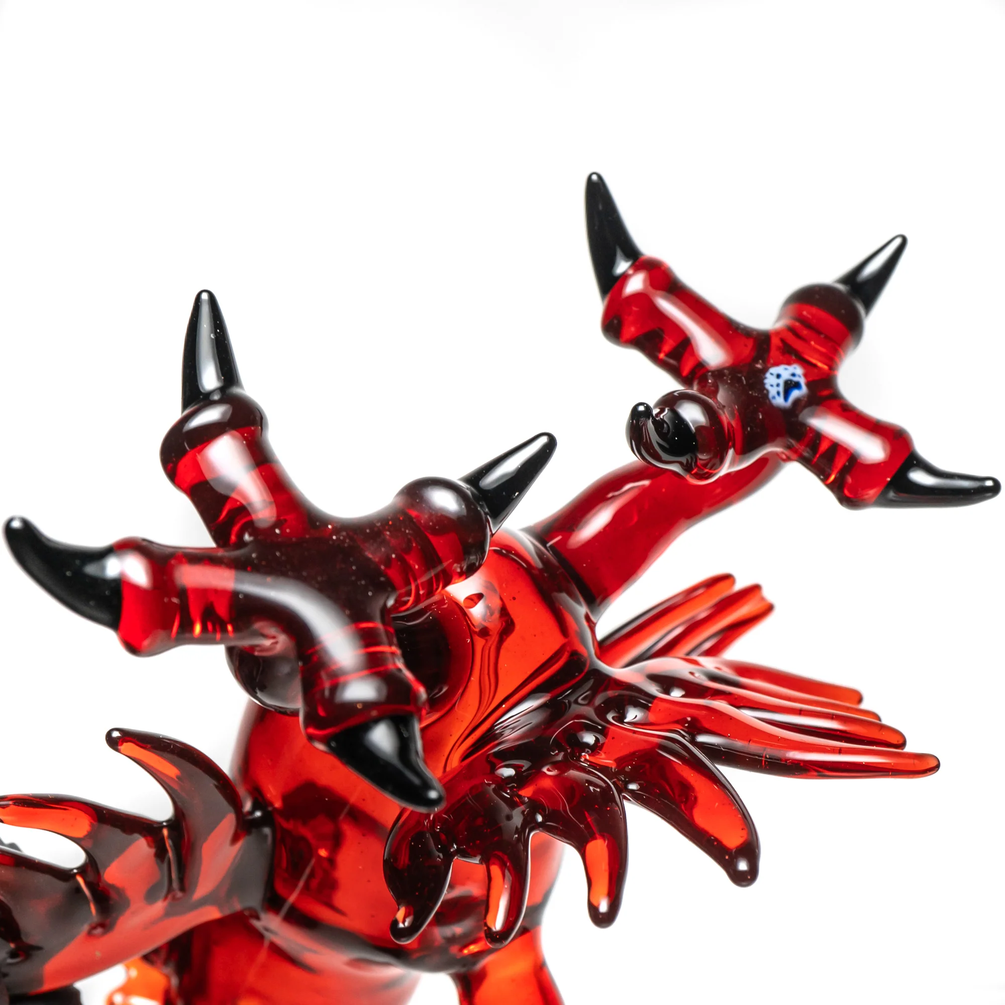 Four Winds Flameworks - Monochrome Owl Rig - Ruby Slippers - Image 7