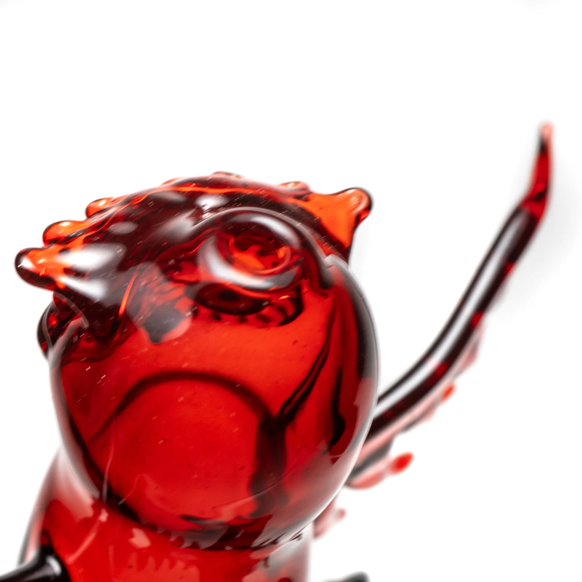 Four Winds Flameworks - Monochrome Owl Rig - Ruby Slippers - Image 8