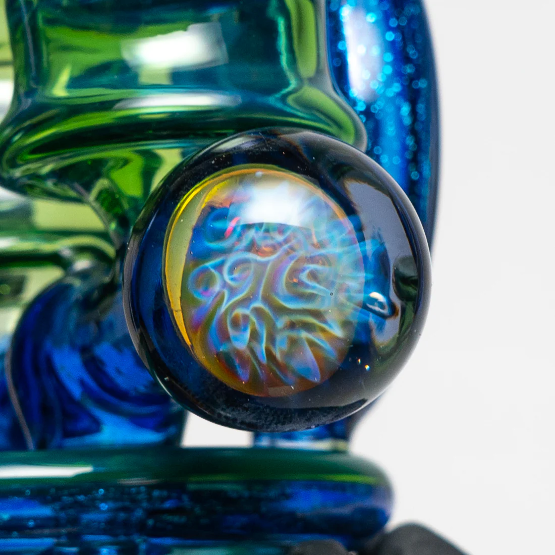Freeek Glass - Double Terpcycler - Plantphibian & Blue Dichro - Image 12