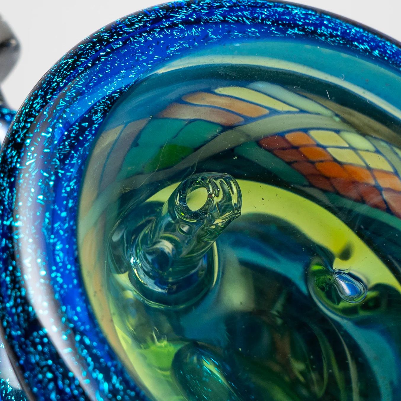 Freeek Glass - Double Terpcycler - Plantphibian & Blue Dichro - Image 14