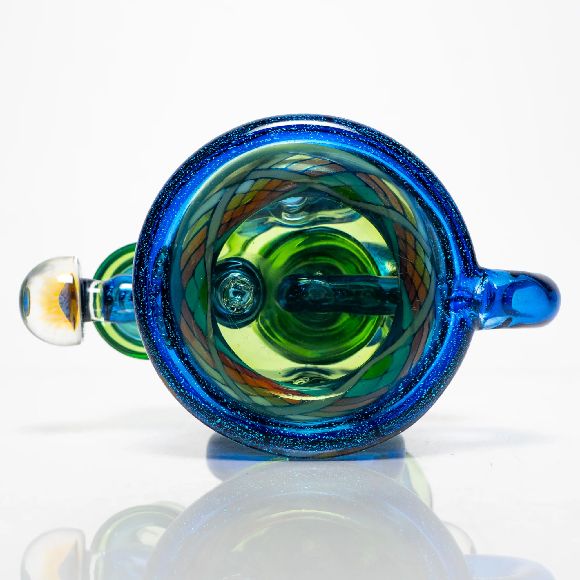 Freeek Glass - Double Terpcycler - Plantphibian & Blue Dichro - Image 15
