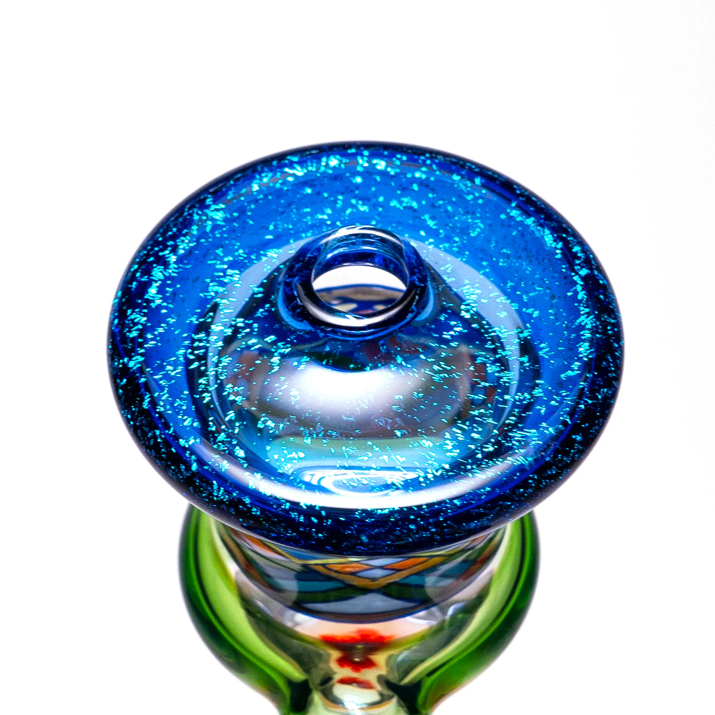 Freeek Glass - Double Terpcycler - Plantphibian & Blue Dichro - Image 7