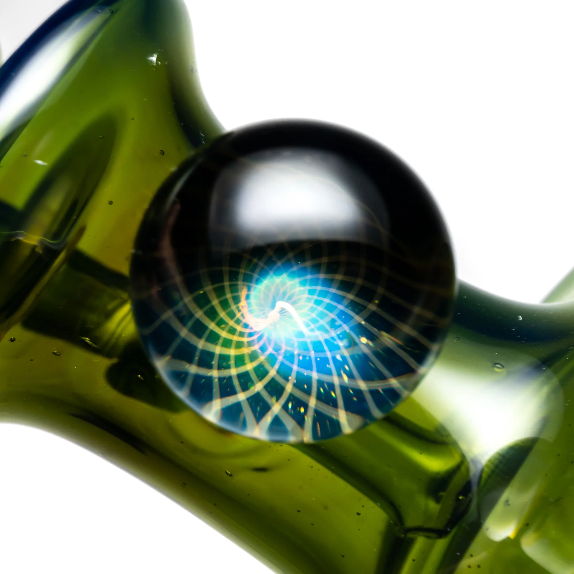 Gatez Glass - Fume Banger Hanger - Greasy Atlantis - Image 3