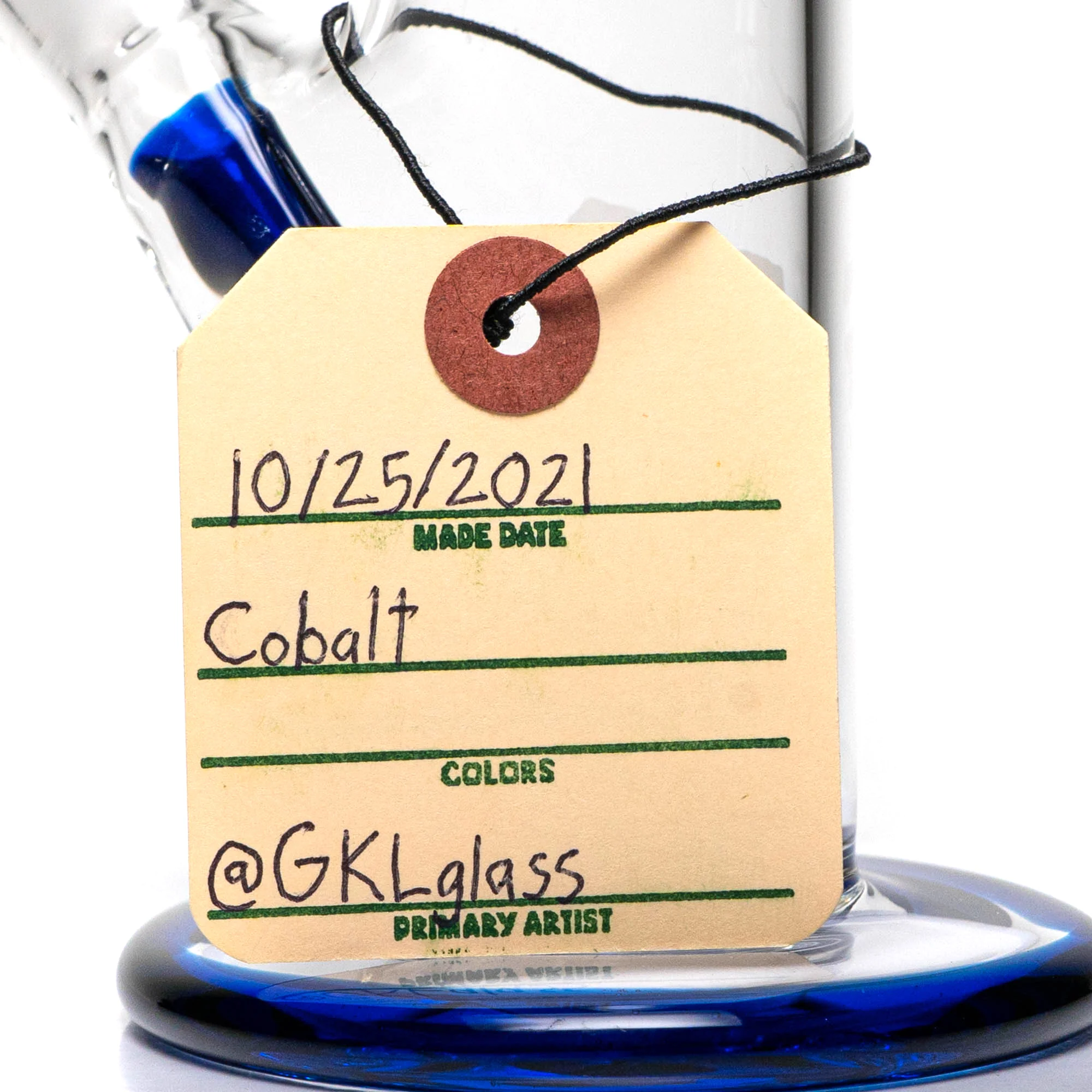 Geos Glass - Thrasher - Cobalt #2 - Image 11