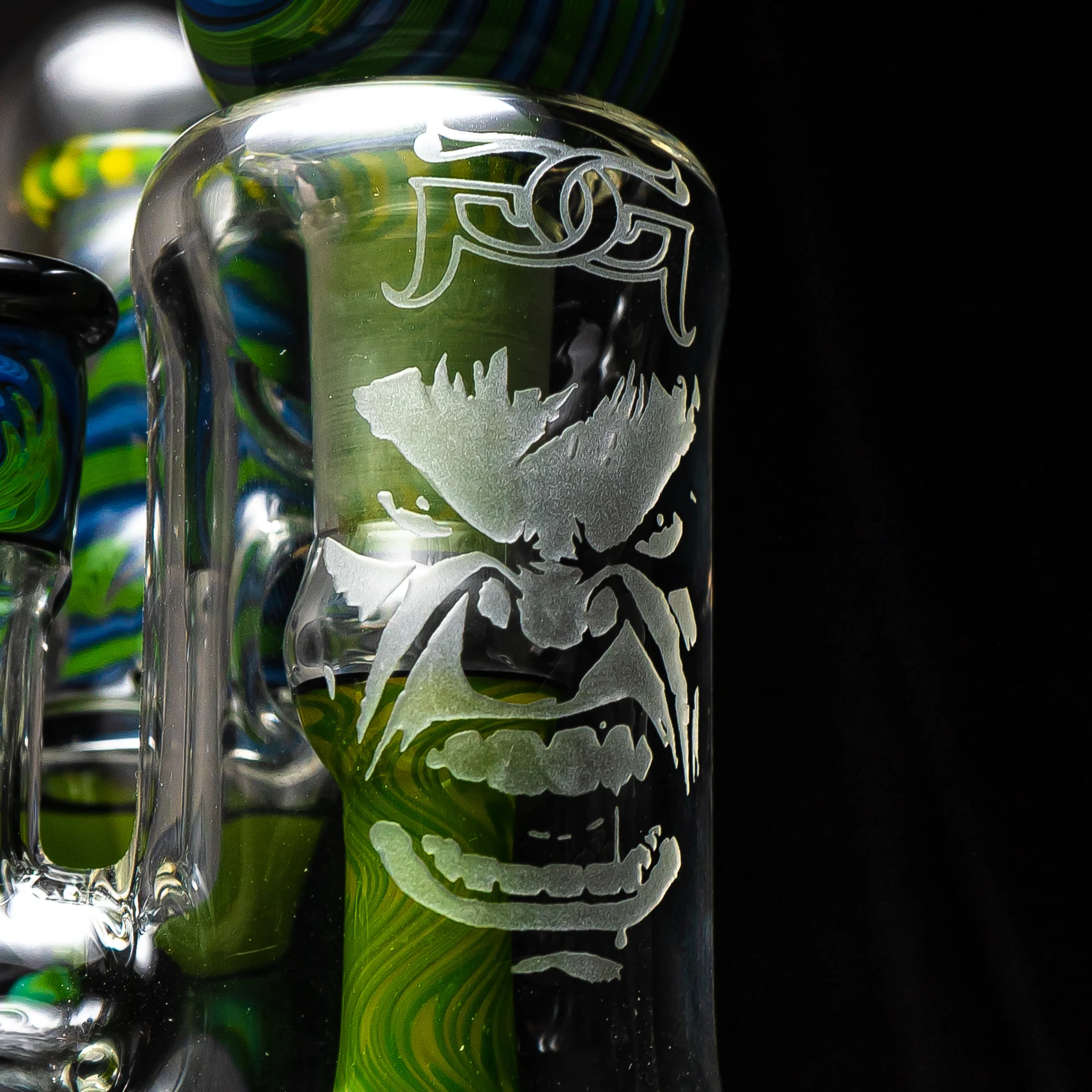 Goldman Glass - Ash Catcher Set - 18/14mm - Hulk - Image 10