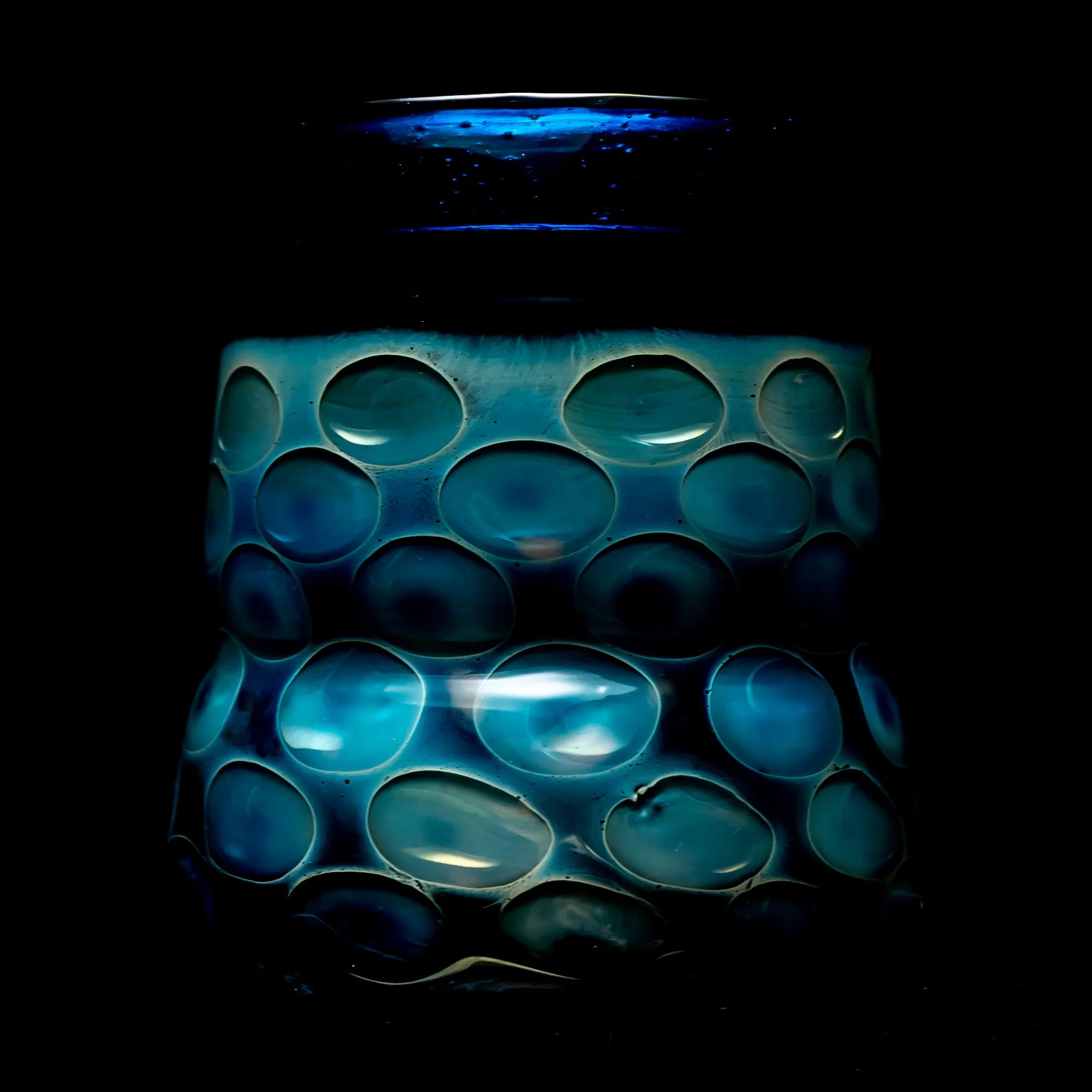 Goo Roo Designs - Cup Set - 3 Piece - Electric Blue & Smoke - Image 15