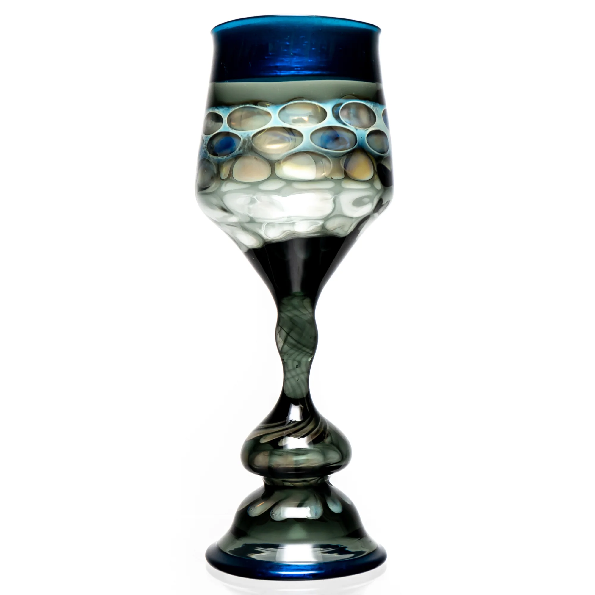 Goo Roo Designs - Cup Set - 3 Piece - Electric Blue & Smoke - Image 2