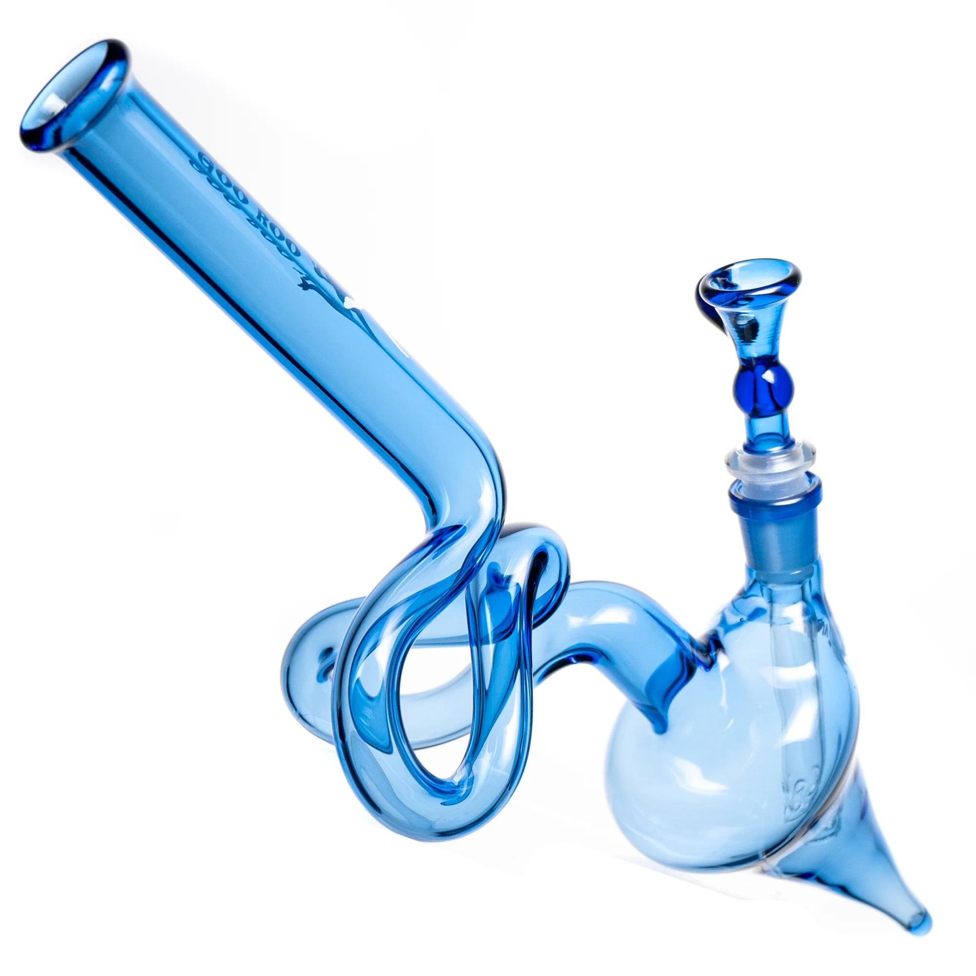 Goo Roo Designs - Tot Lay Down Waterpipe - Blue - Image 2