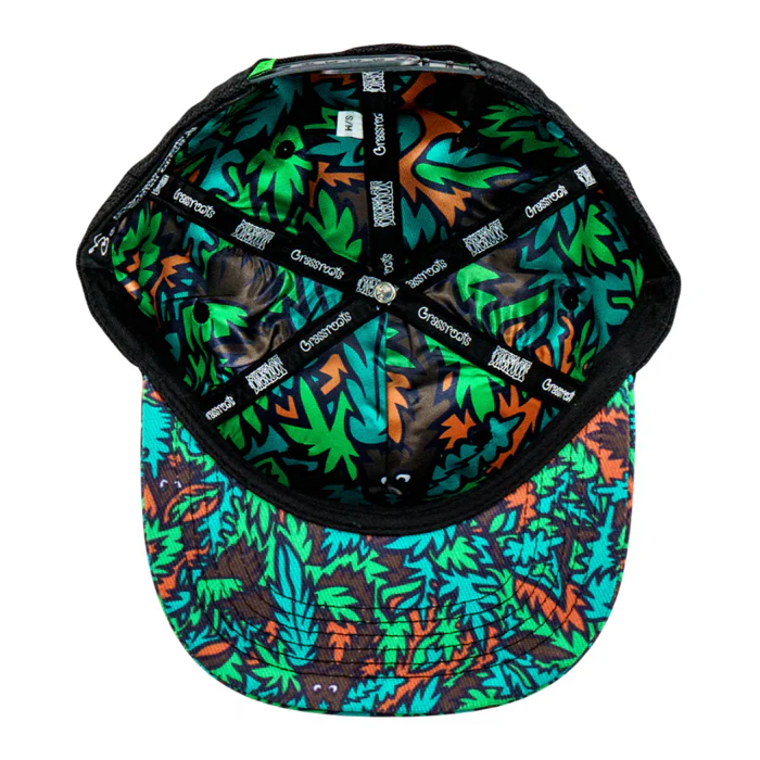 Grassroots - Bigfoot Healer Black Snapback Hat - Large/XL - Image 2