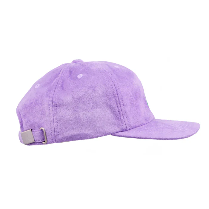 Grassroots - Bigfoot Leaf Purple Suede Dad Hat - OSFM - Image 3