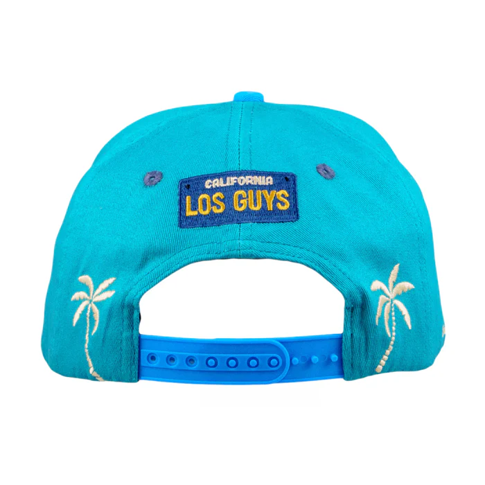 Grassroots - Cheech and Chong Nice Dreams Blue Snapback Hat - Small/Medium - Image 3