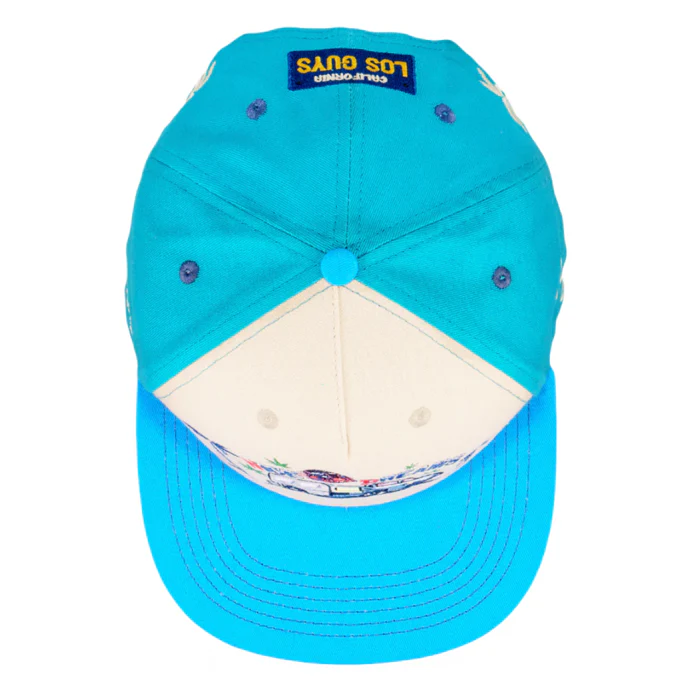 Grassroots - Cheech and Chong Nice Dreams Blue Snapback Hat - Small/Medium - Image 5