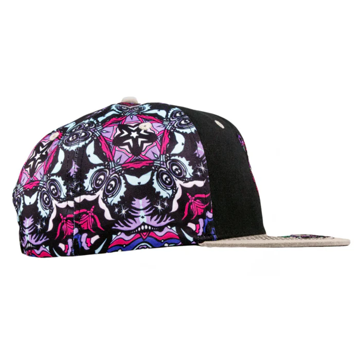 Grassroots - Ellie Paisley Bear Floral Snapback Hat - Large/XL - Image 3