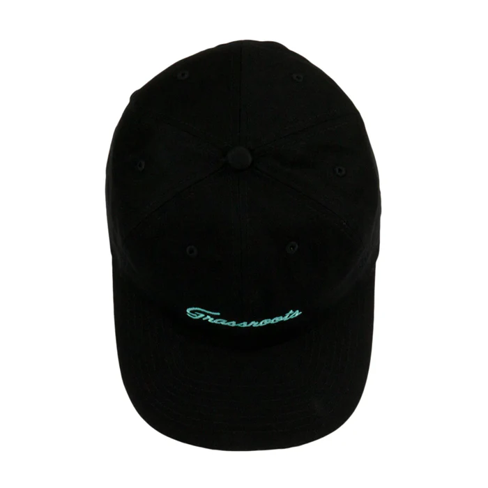 Grassroots - Golfroots Hazard Black Dad Hat - OSFM - Image 5