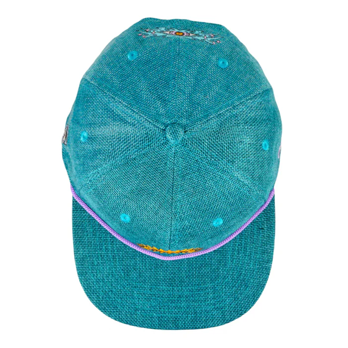 Grassroots - Maddy O'Neal Sunshine Turquoise Snapback Hat - Large/XL - Image 5
