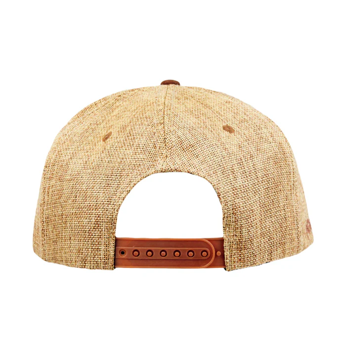 Grassroots - Peter Tosh Tan Leaf Snapback Hat - Large/XL - Image 3