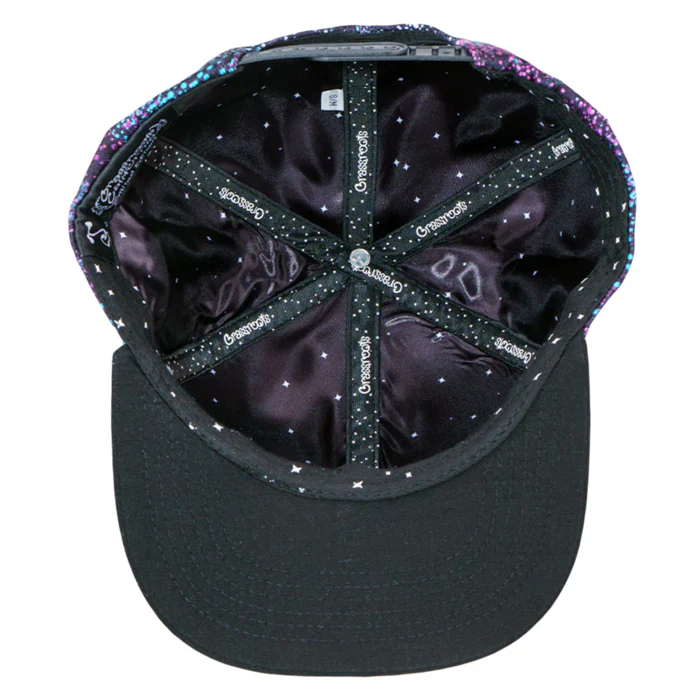 Grassroots - Toking Wizard Galaxy Snapback Hat - Large/XL - Image 2