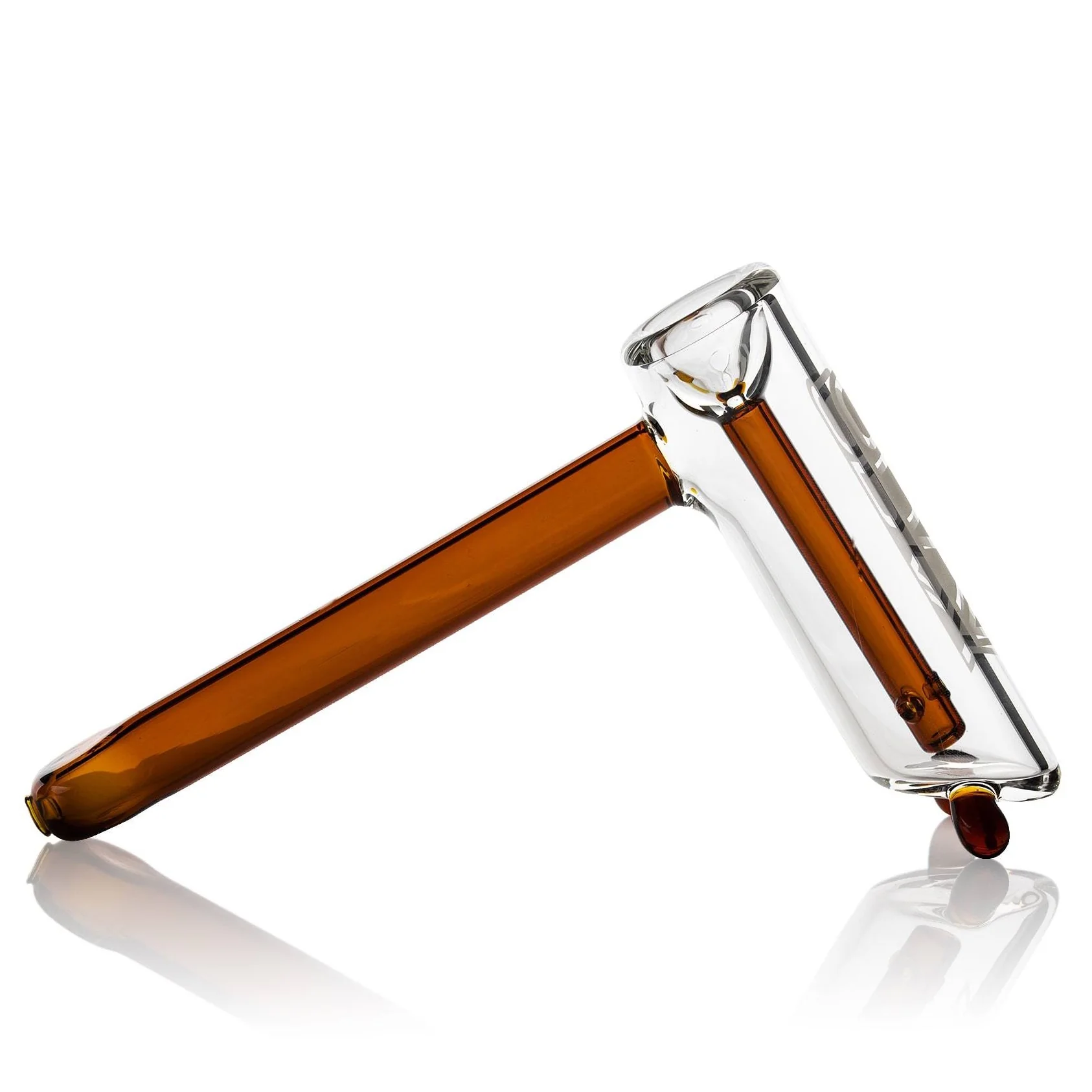 Grav Labs - 4" Hammer Bubbler - Amber