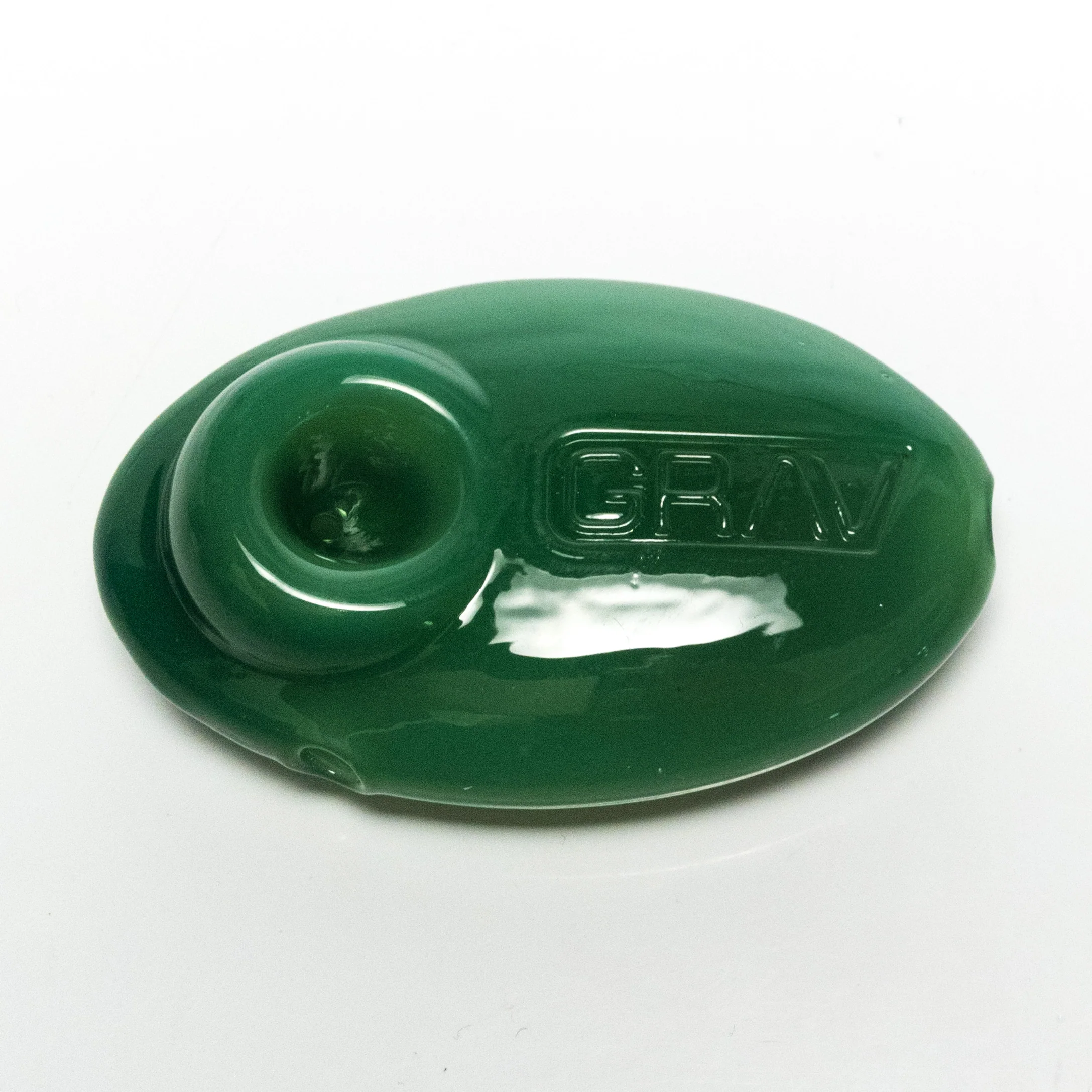 Grav Labs - Pebble Spoon Pipe - Light Green - Image 3