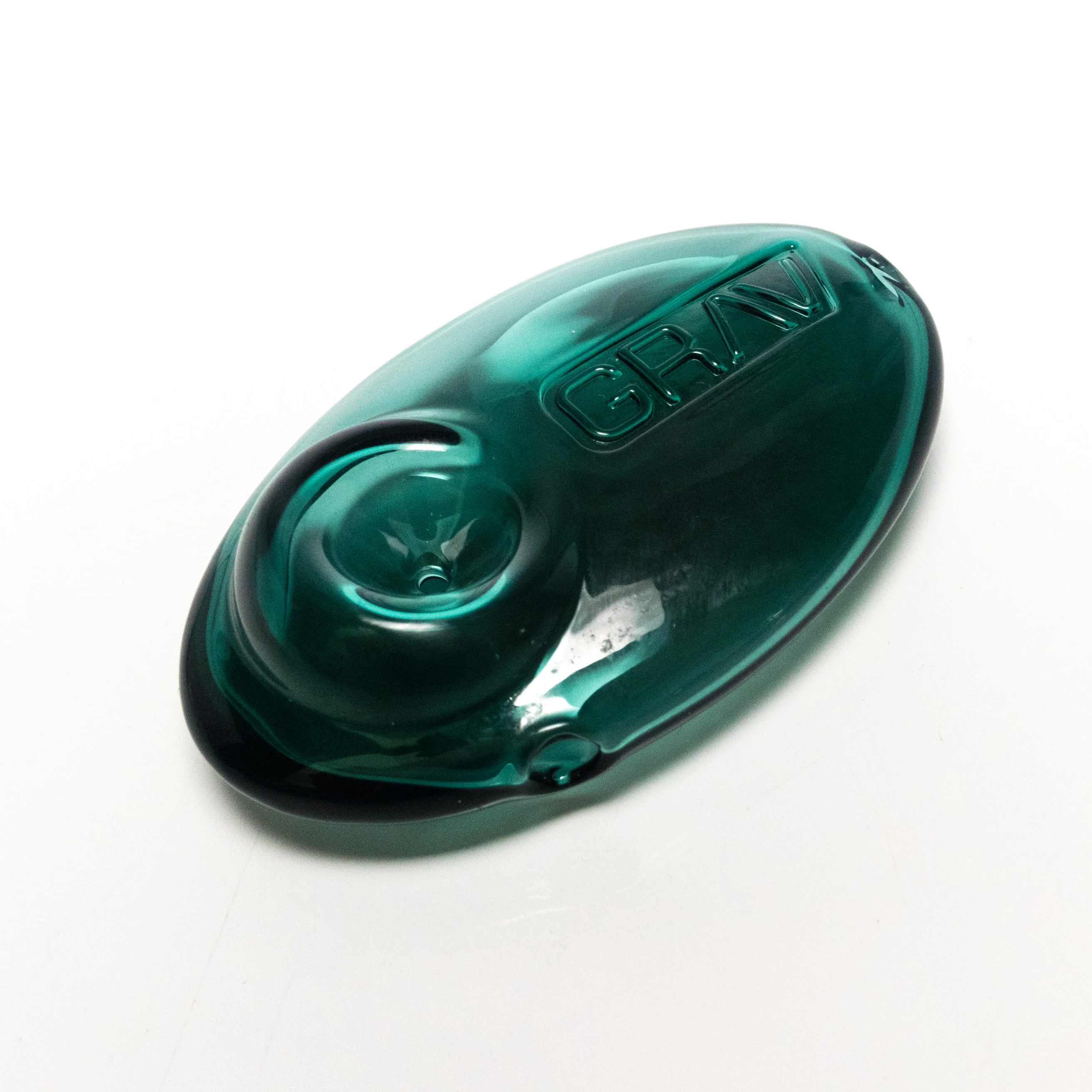 Grav Labs - Pebble Spoon Pipe - Teal - Image 3