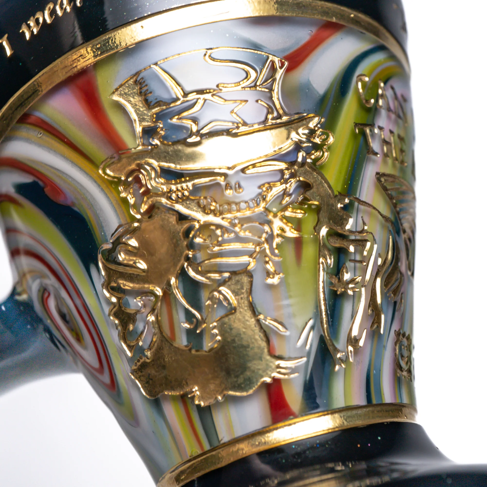 Green T Glass - Temple Tube - Lysergic Dream - Image 12