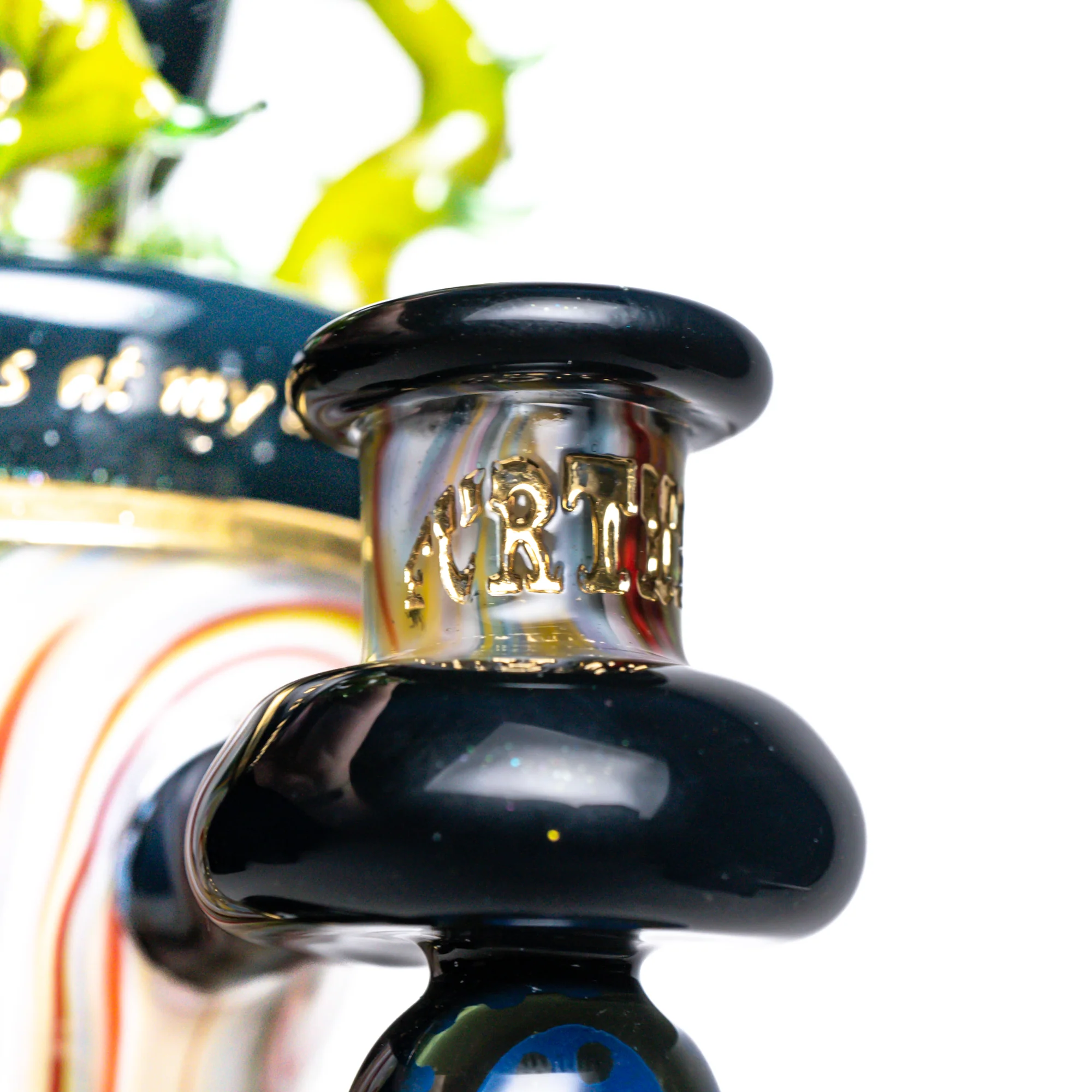 Green T Glass - Temple Tube - Lysergic Dream - Image 18