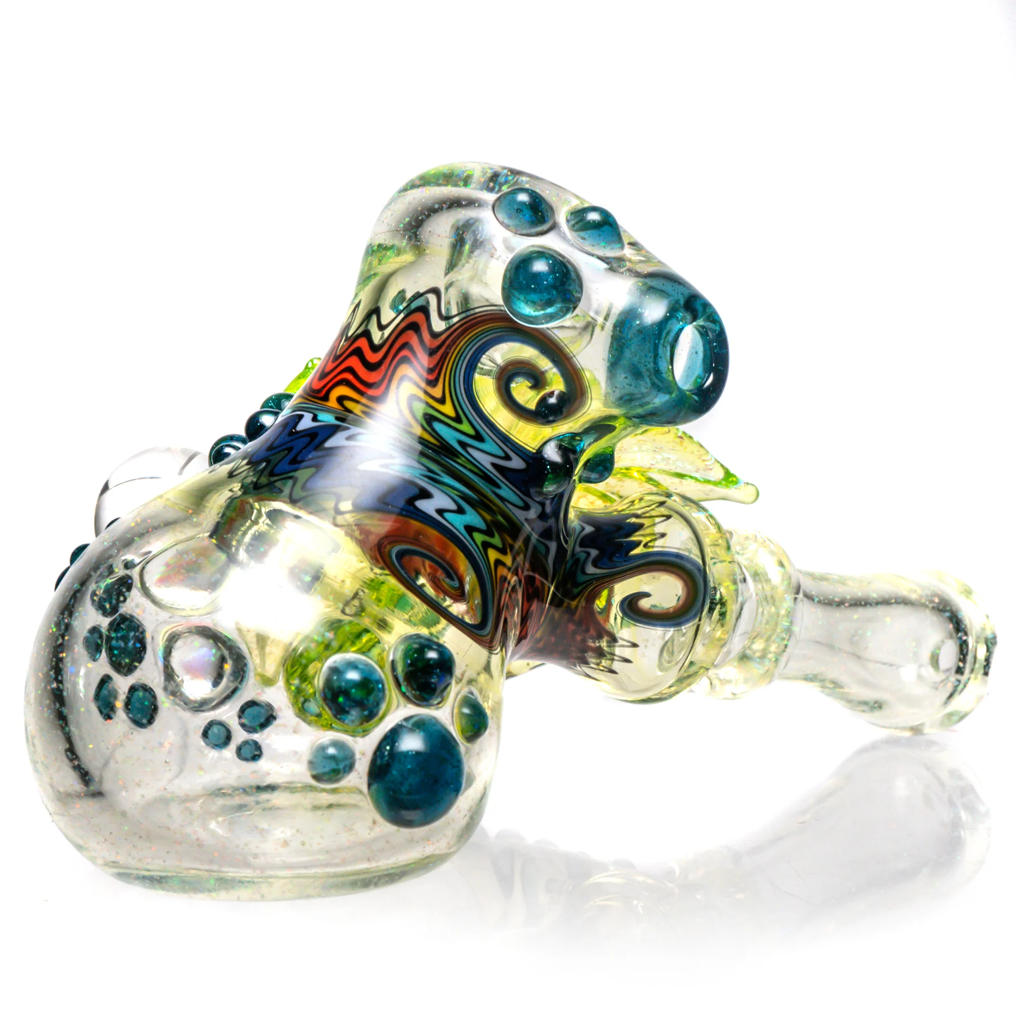 Harold Ludeman x Blossom Glass - Cropal Hammer - UV Banana & Illuminati - Image 4
