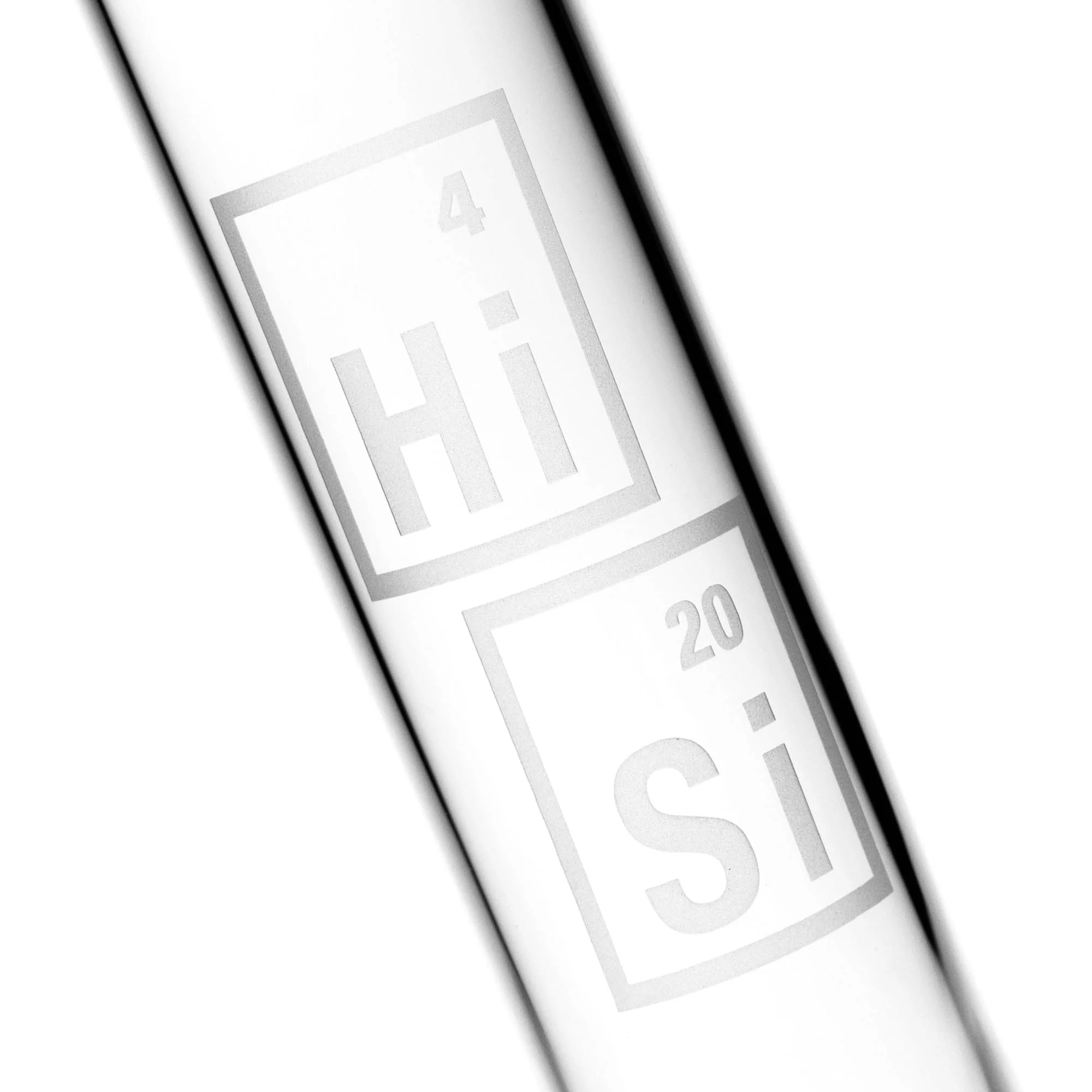 HiSi Glass - 13" Straight Tube - 44x5mm - Image 2