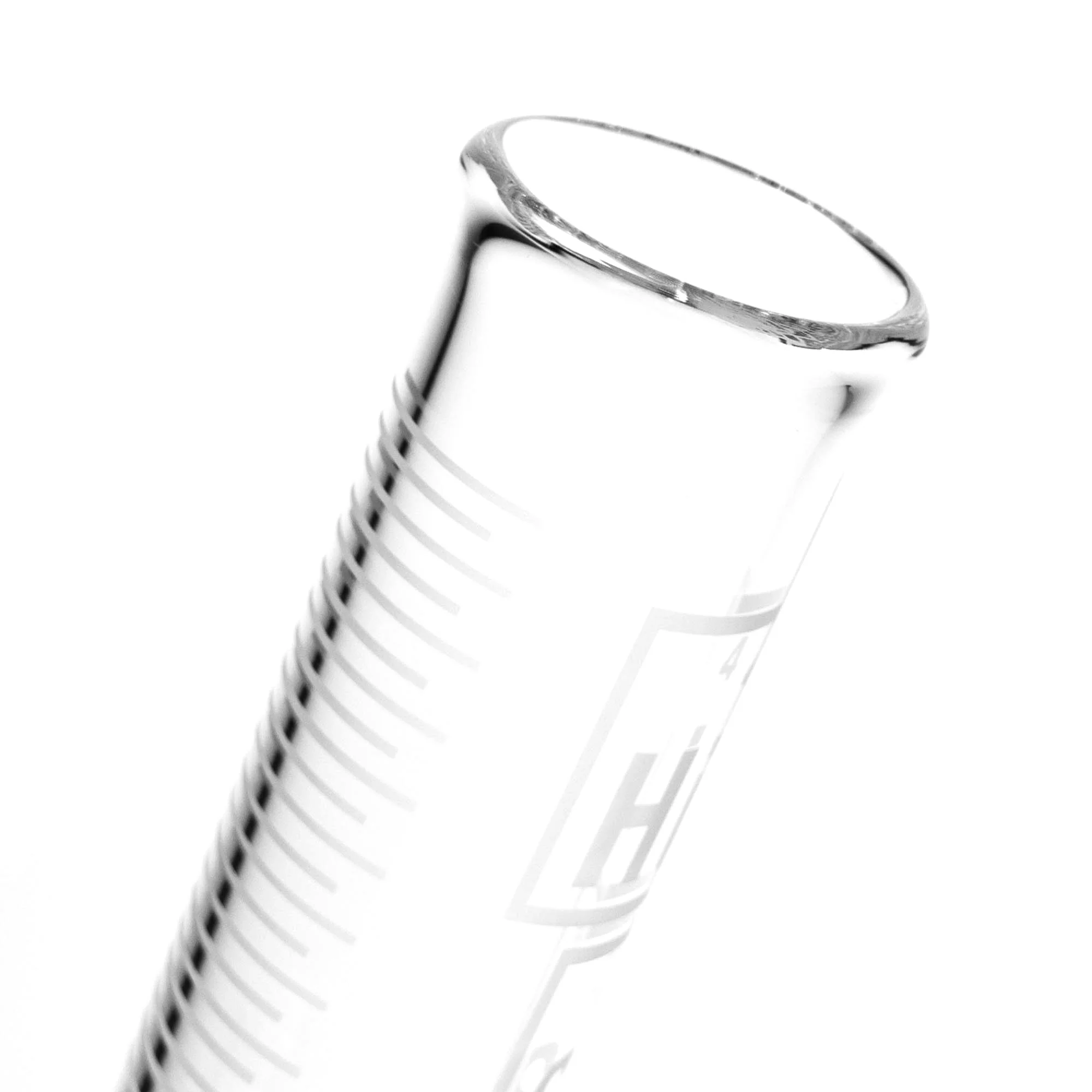 HiSi Glass - 15" Straight Tube - Jr. Double Bell Perc 2.0 - Image 12