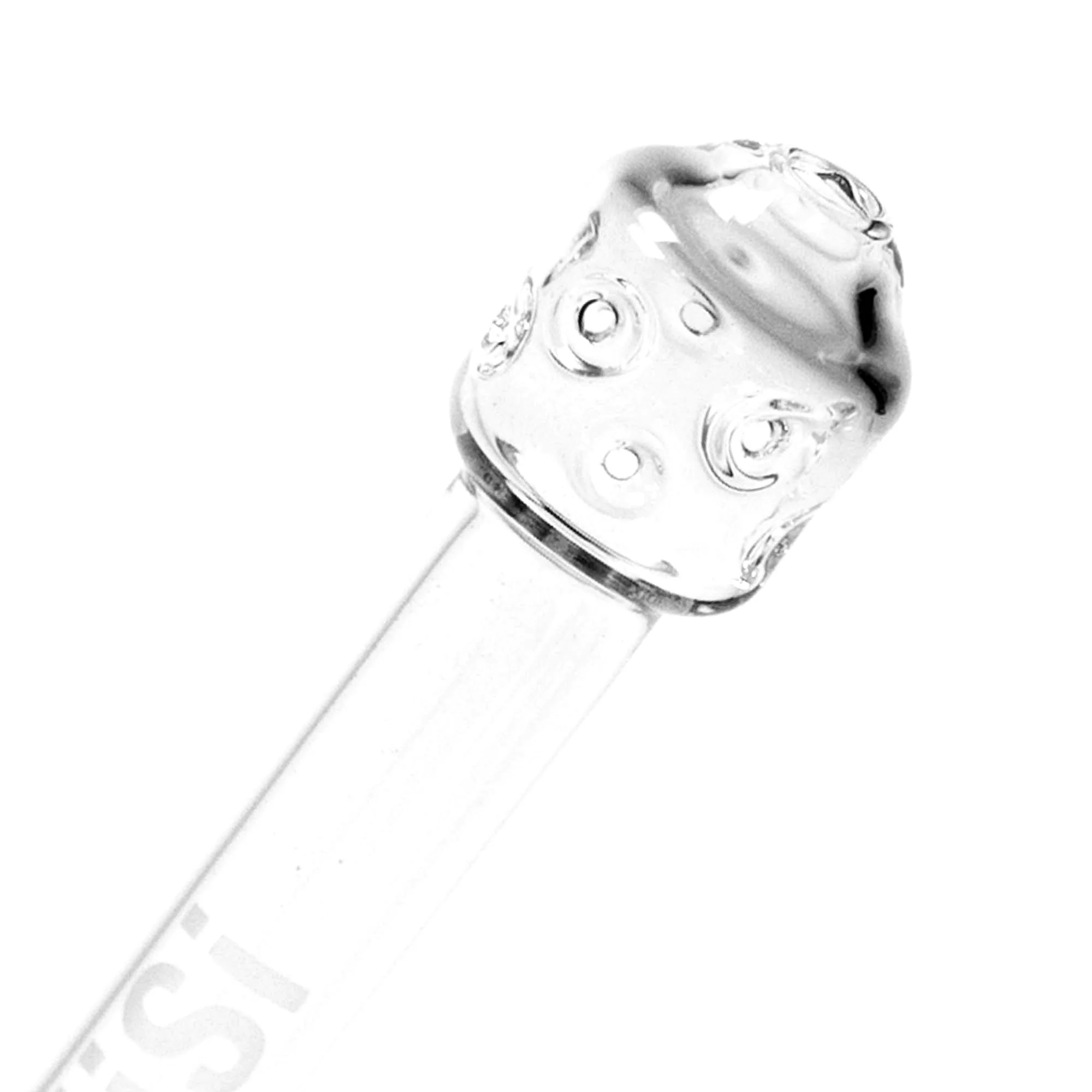 HiSi Glass - 15" Straight Tube - Jr. Double Bell Perc 2.0 - Image 4
