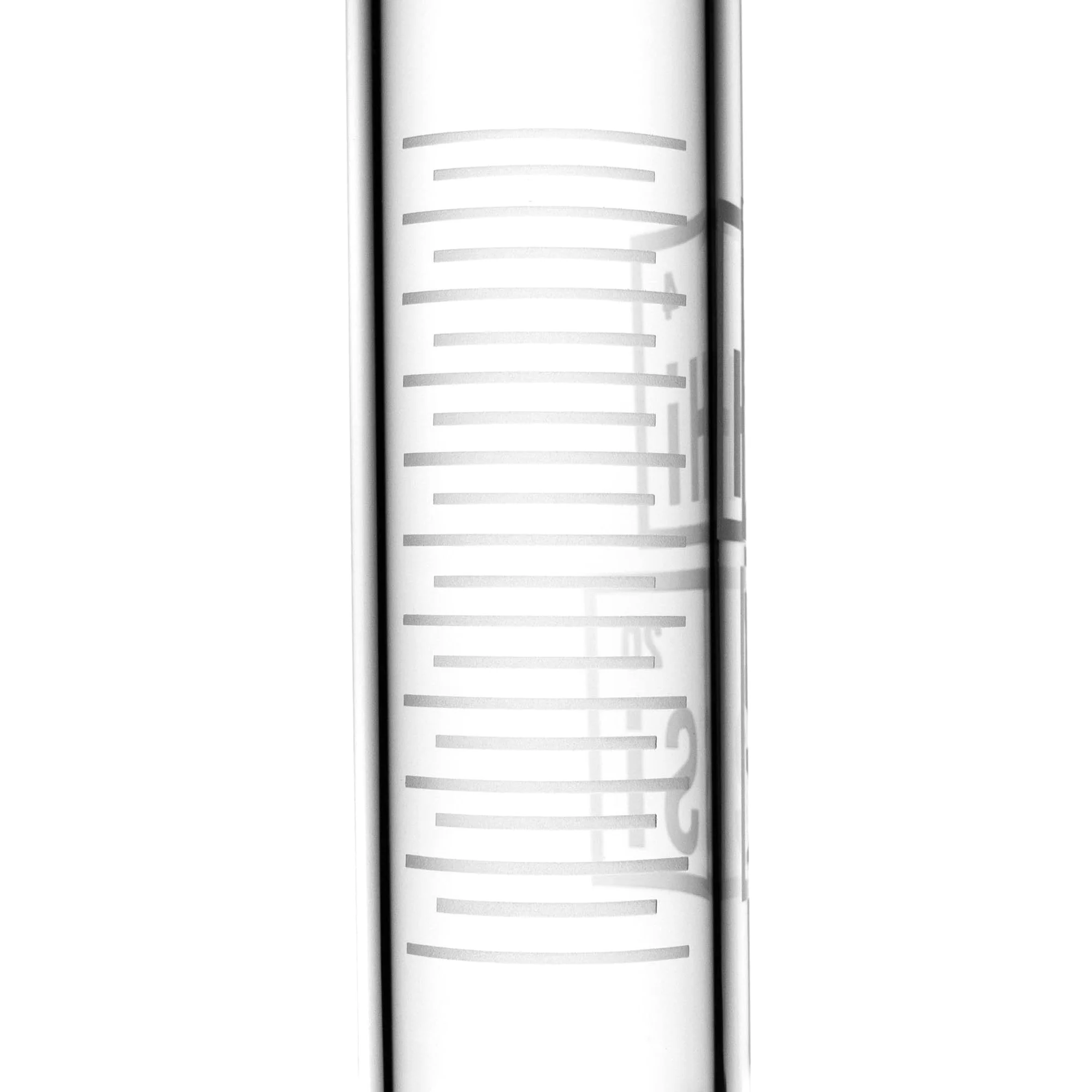 HiSi Glass - 15" Straight Tube - Jr. Double U Perc - Image 10