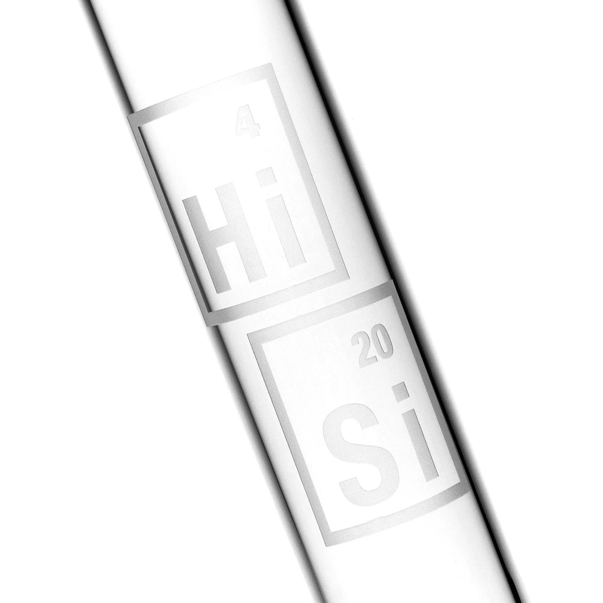 HiSi Glass - 16" Straight Tube - 50x5mm - Image 2
