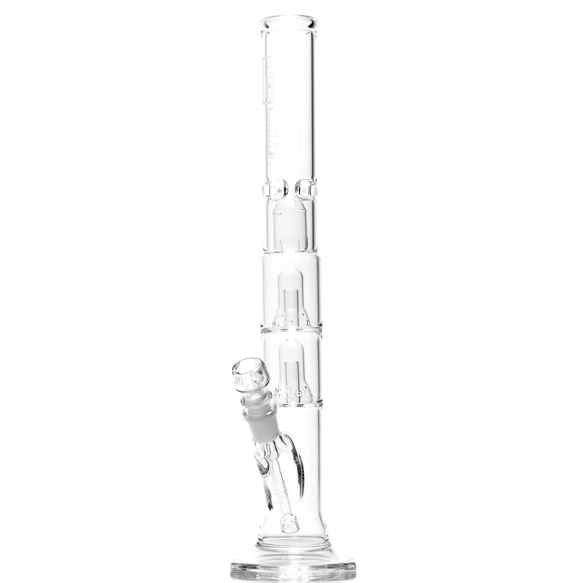 HiSi Glass - 17" Straight - Jr. Triple Bell Perc 2.0