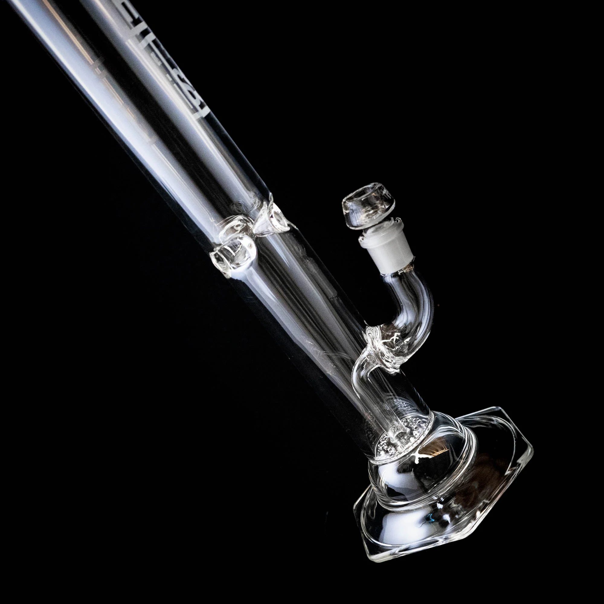 HiSi Glass - 18" Straight Tube - Geyser Perc - Image 8