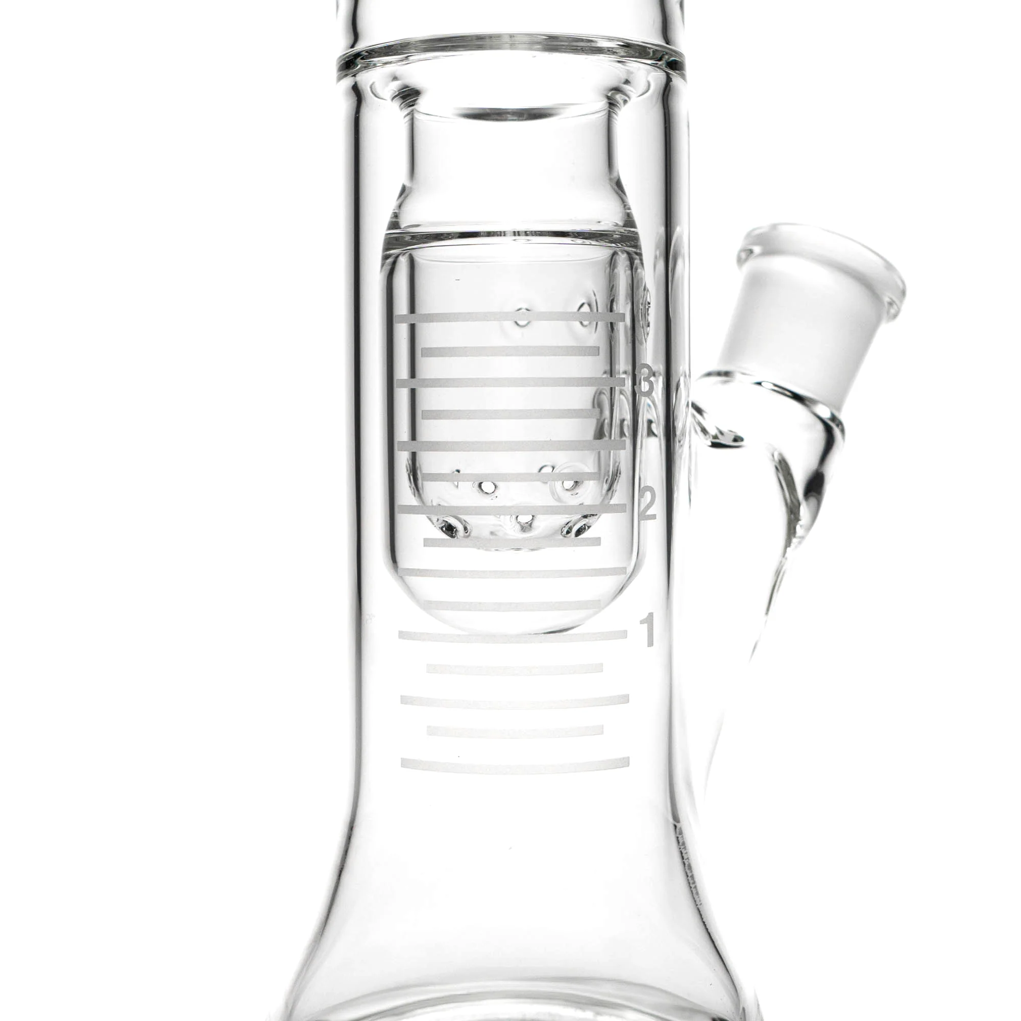 HiSi Glass - 18" Straight Tube - Jr. Triple U Perc - Image 10