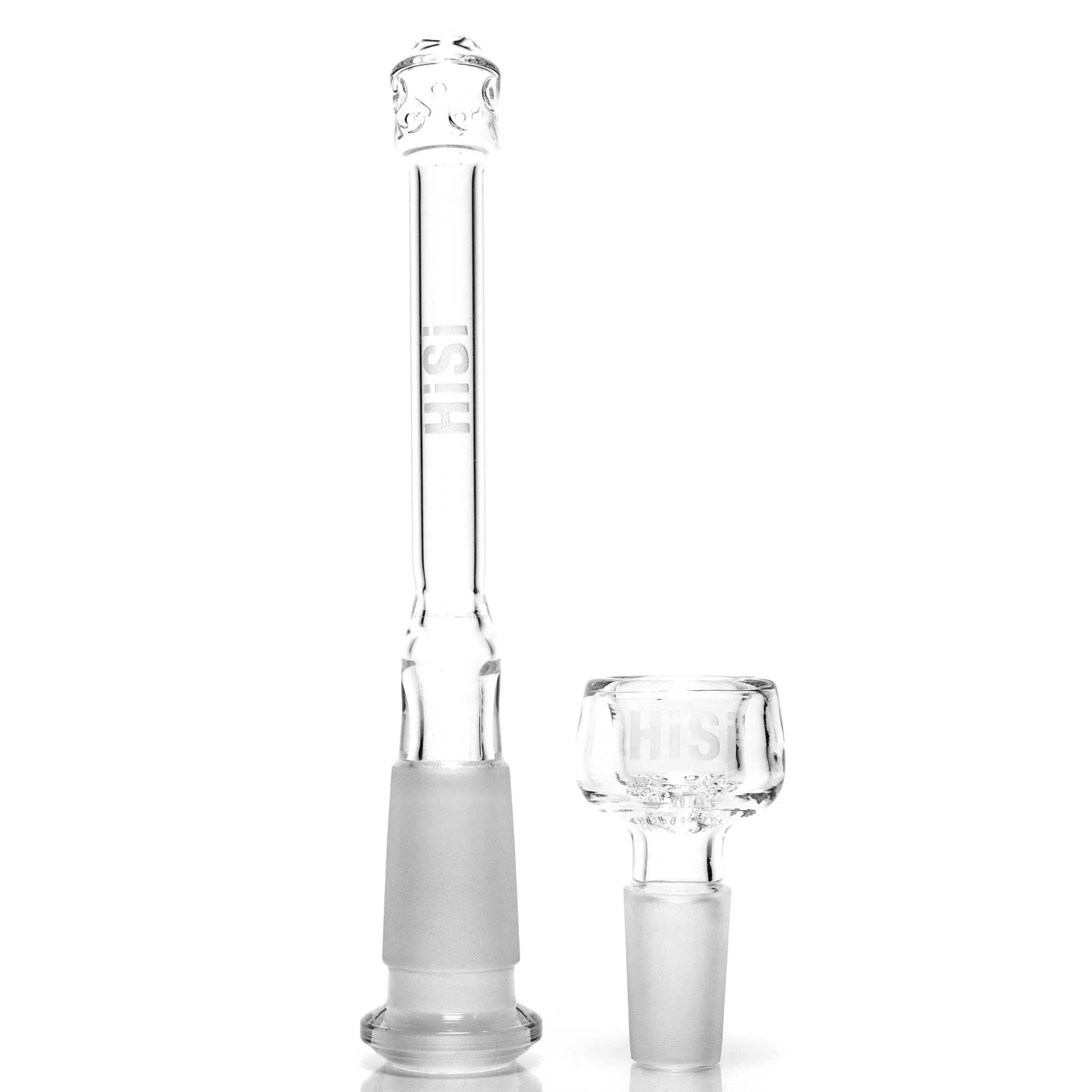 HiSi Glass - 18" Straight Tube - Jr. Triple U Perc - Image 7