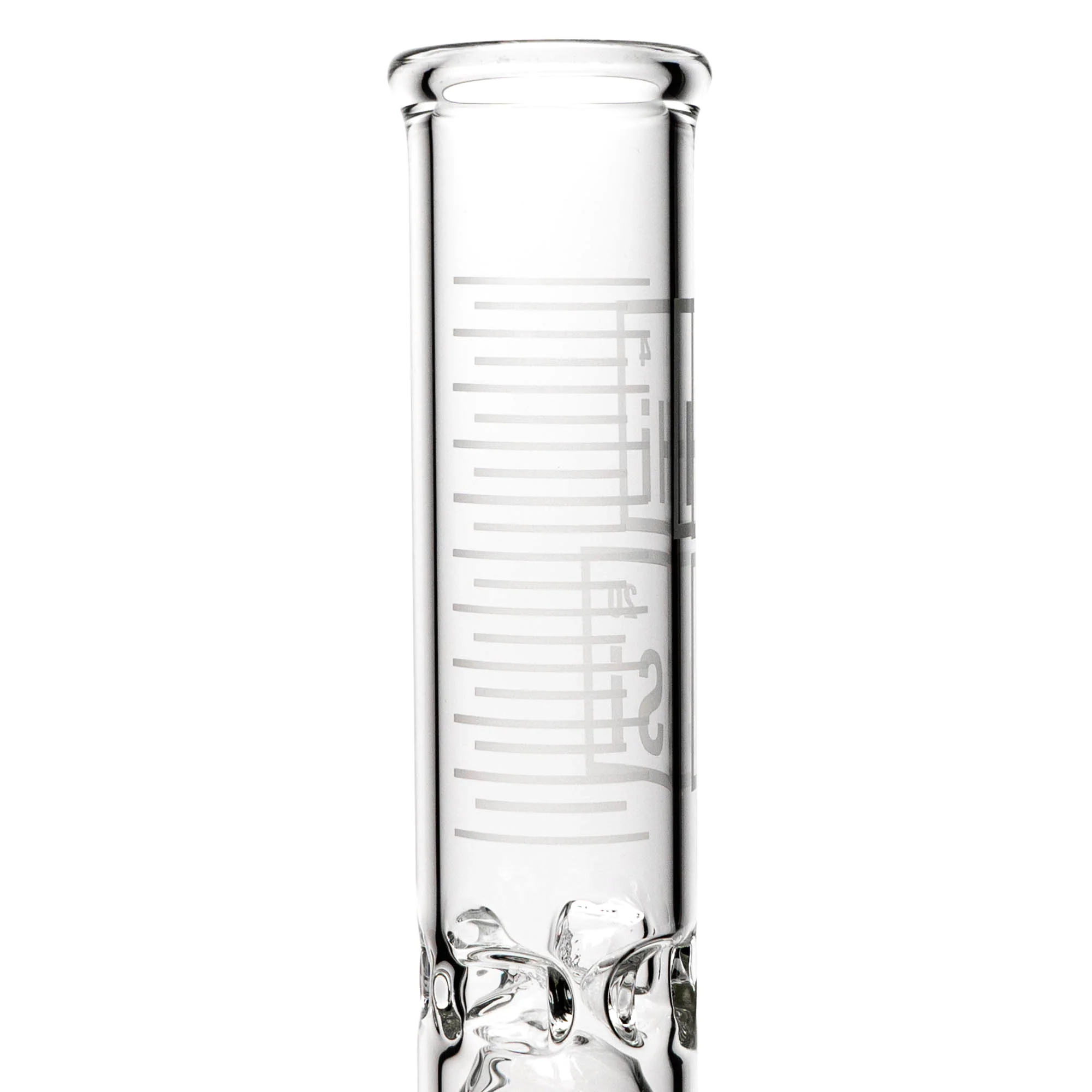 HiSi Glass - 18" Straight Tube - Jr. Triple U Perc - Image 9