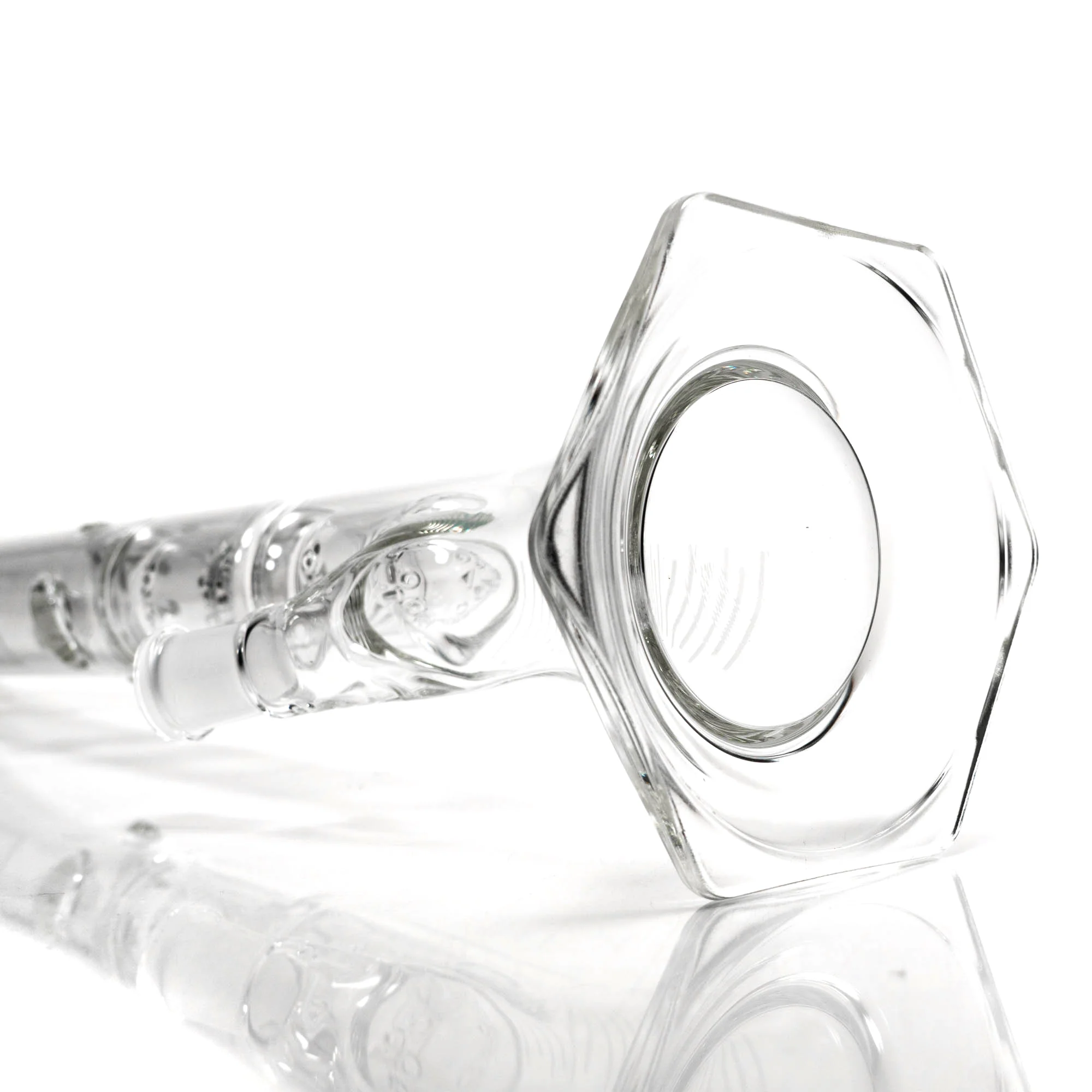 HiSi Glass - 21" Straight Tube - Triple U Perc - Image 13