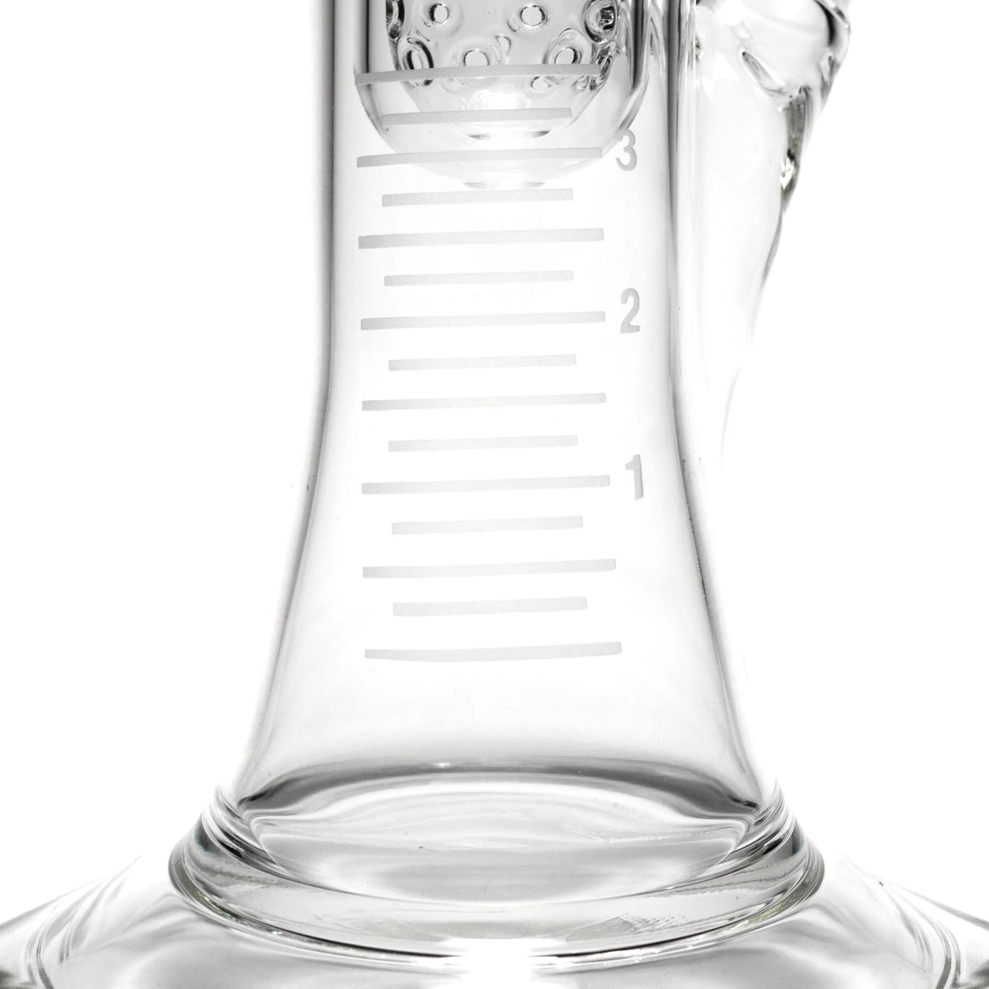 HiSi Glass - 21" Straight Tube - Triple U Perc - Image 8