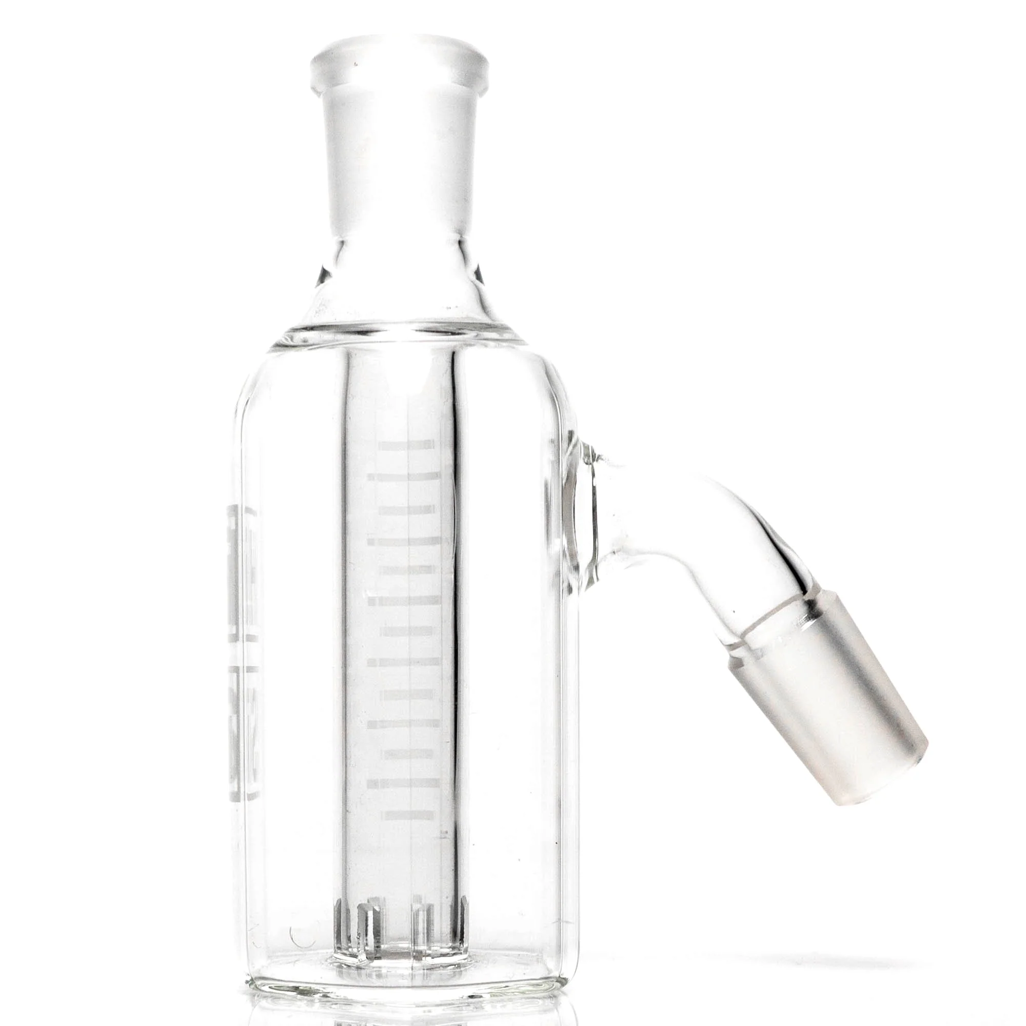 HiSi Glass - Hex Ashcatcher - 6-Slit Perc - 50x5 - 18mm Male 45°
