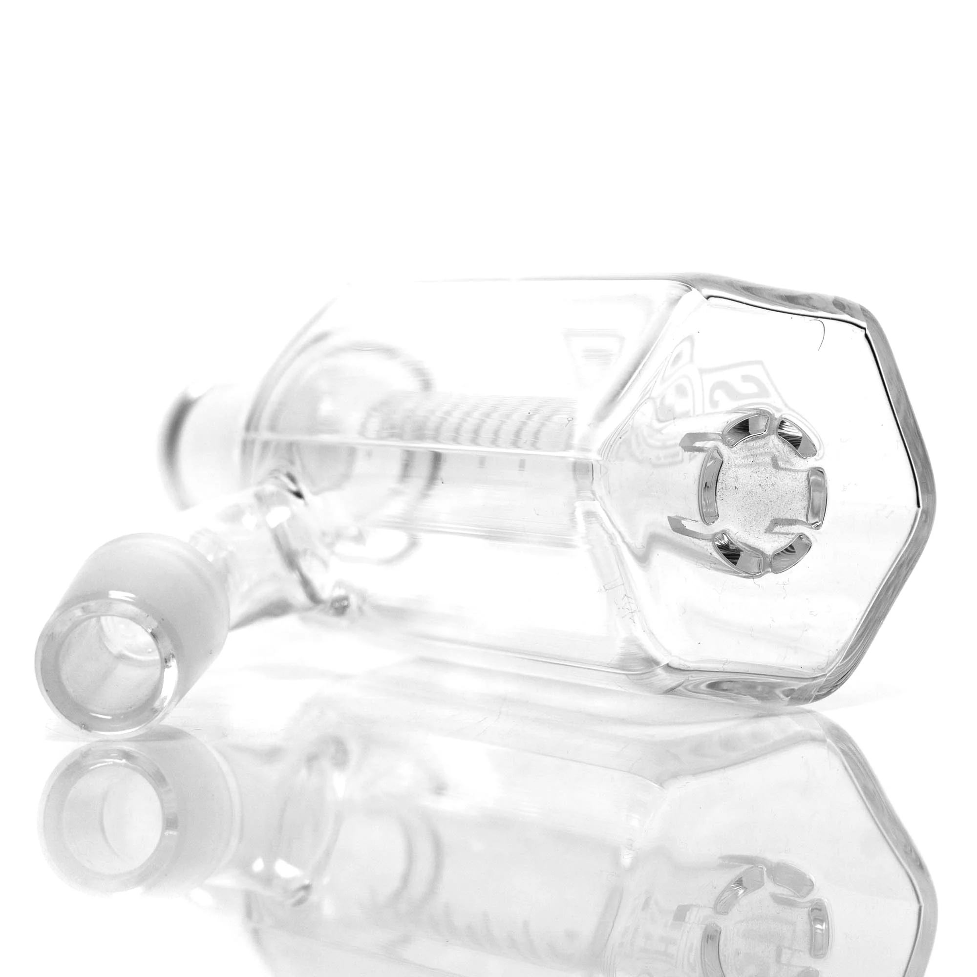 HiSi Glass - Hex Ashcatcher - 6-Slit Perc - 50x5 - 18mm Male 45° - Image 5