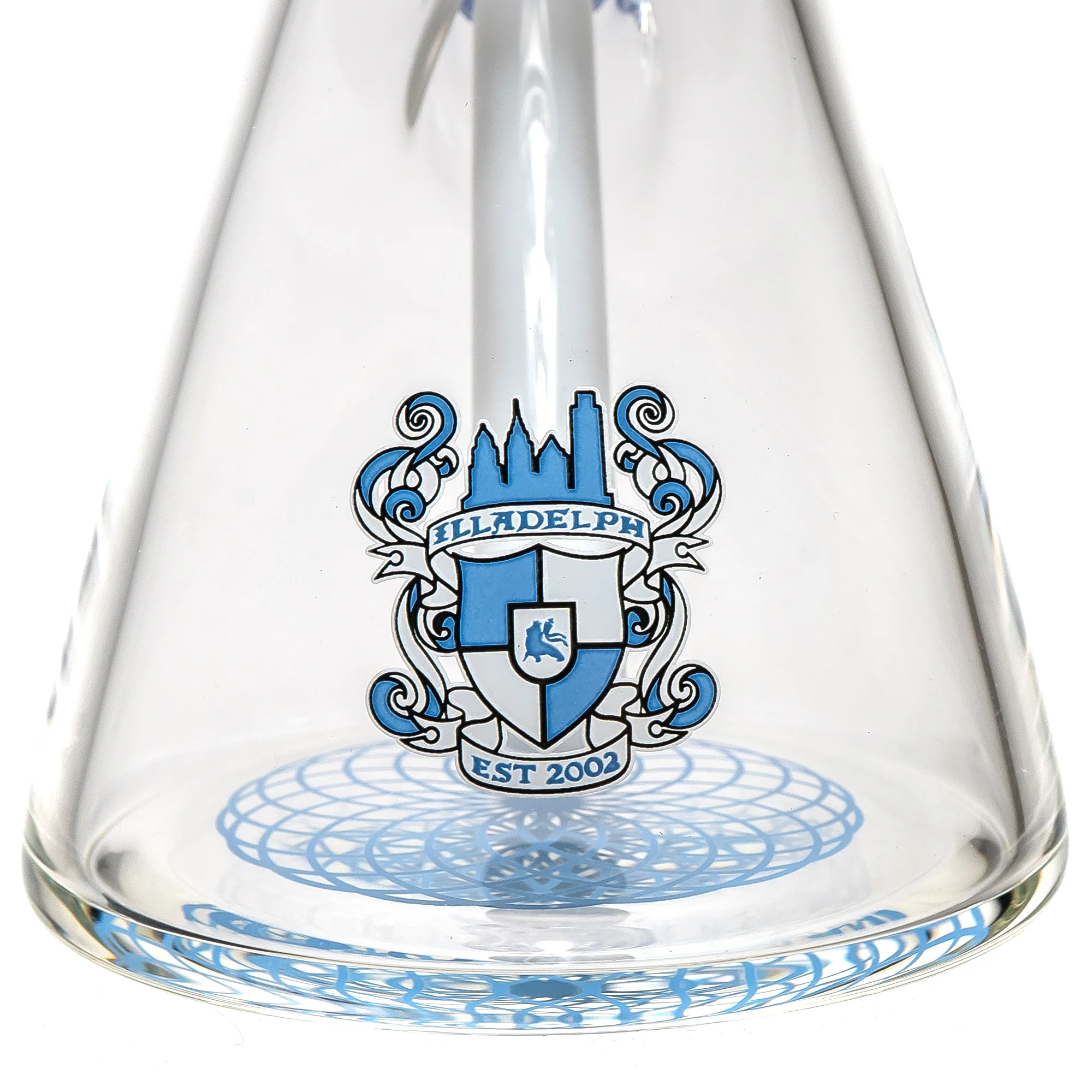 Illadelph - 45mm Beaker - Blue & White - Image 3