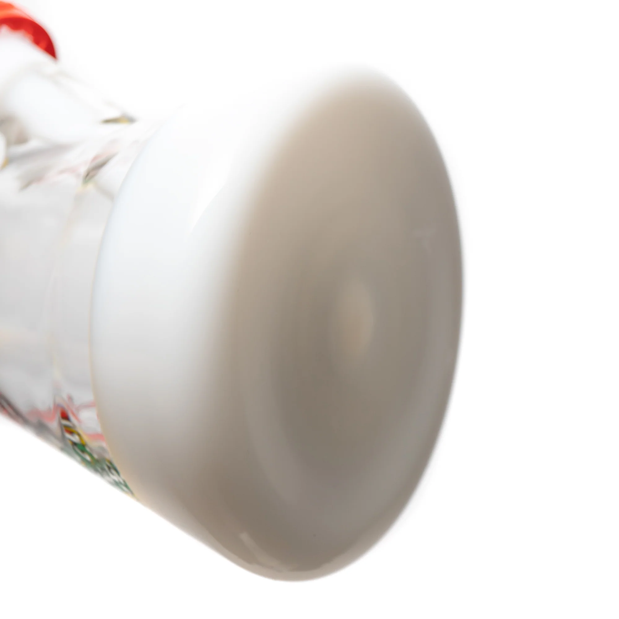Illadelph - Classic Heavy Hitter Beaker - 60mm - Rasta & White - Image 7