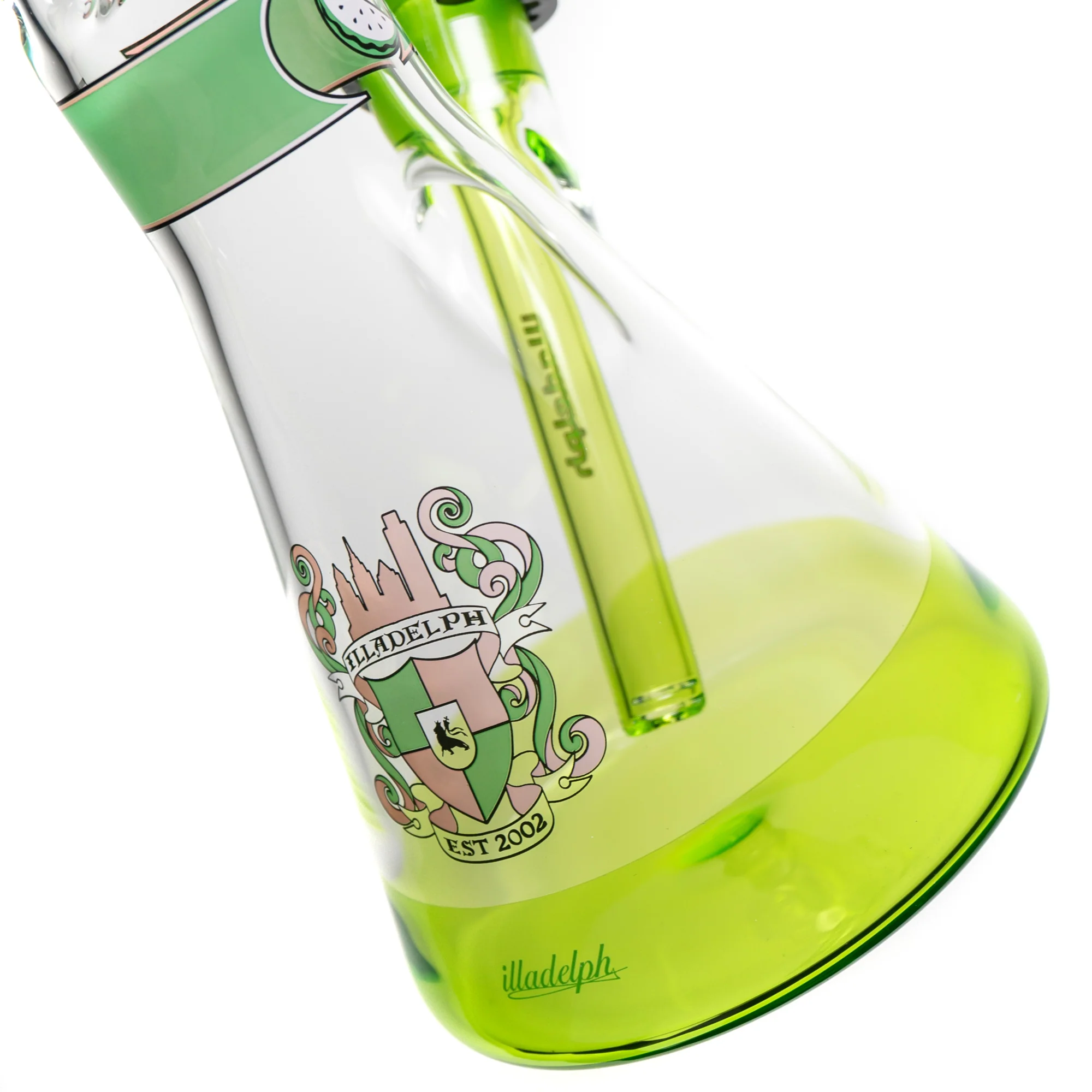 Illadelph - Classic Heavy Hitter Beaker - 60mm - Watermelon - Image 4