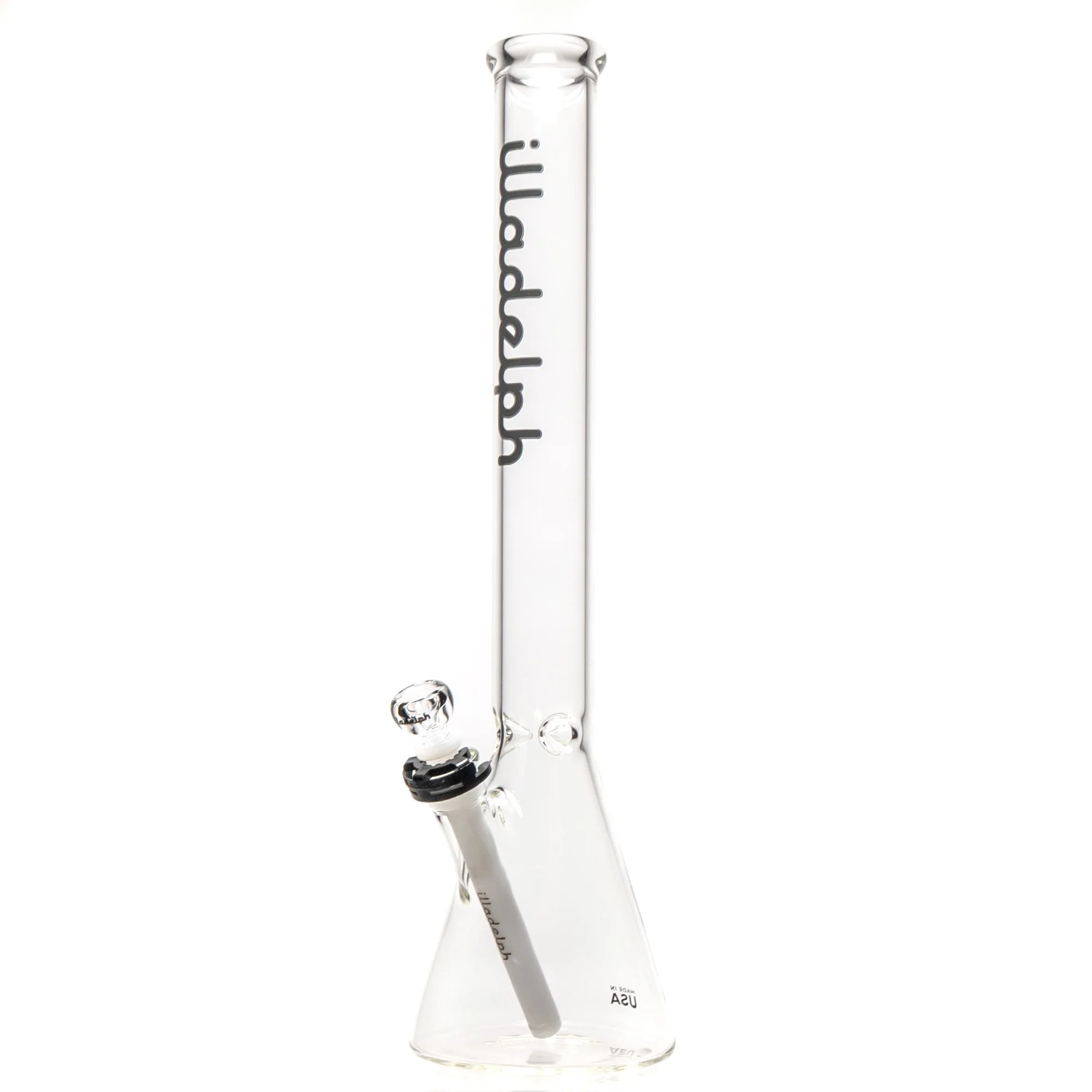 Illadelph - Medium Beaker - Black & Platinum Label